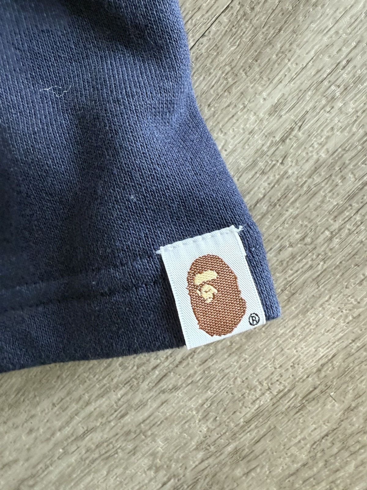 Bape Bape navy shark shorts Size US 30 / EU 46 - 2 Thumbnail