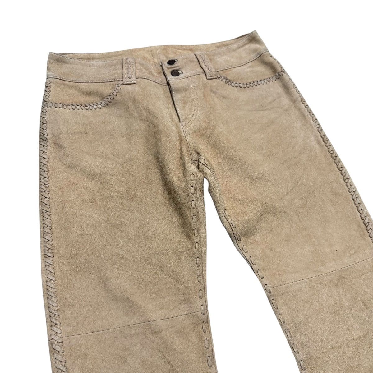 Hysteric Glamour Hysteric Glamour Suede Leather Pant Size 30" / US 8 / IT 44 - 6 Thumbnail