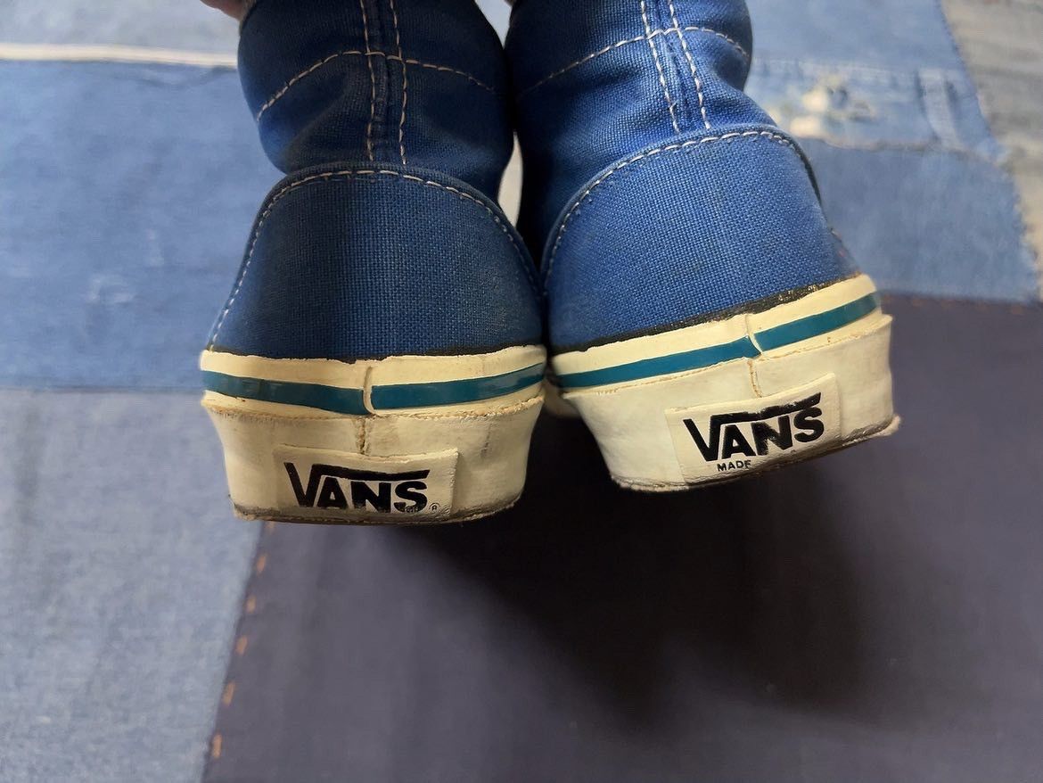 Vintage Vans Shoes 80s Slip On Vans Clearance Vans In 80s Factory Sale