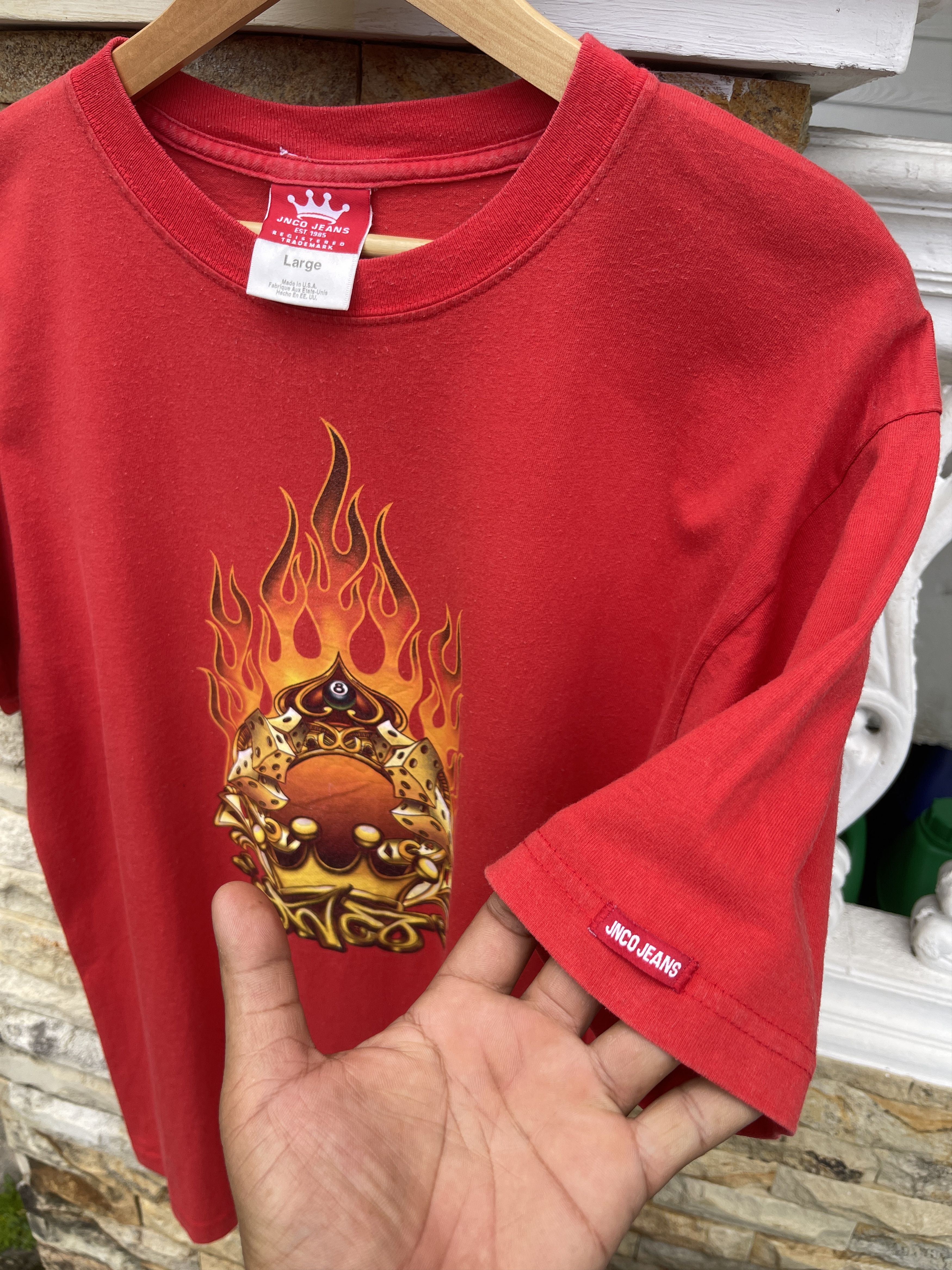JNCO Last Drop🔥Rare🔥Vintage 90s JNCO Tee Size US L / EU 52-54 / 3 - 5 Thumbnail
