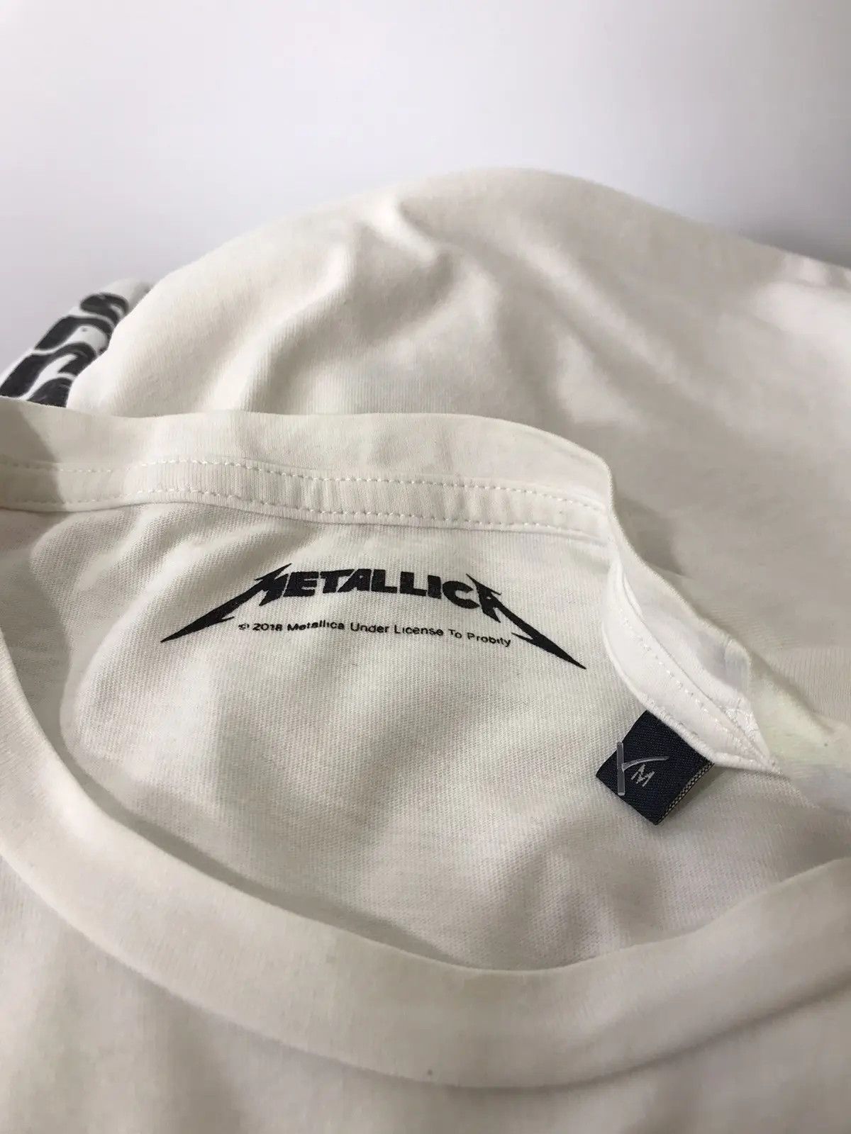 Band Tees × Metallica Metallica 2018 long sleeve t-shirt size M Size US M / EU 48-50 / 2 - 4 Thumbnail