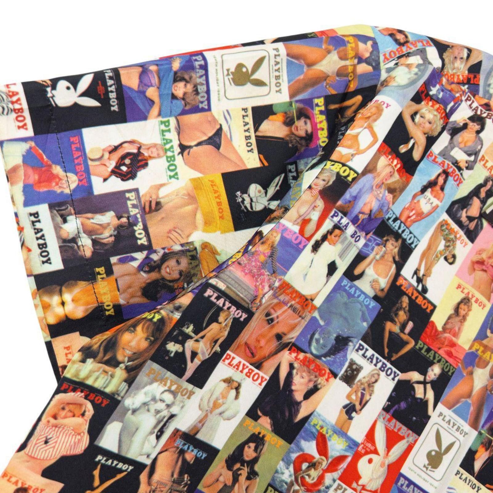 Playboy Vintage Playboy Magazine Cover Short Sleeve Button Up Size M Size US S / EU 44-46 / 1 - 5 Thumbnail