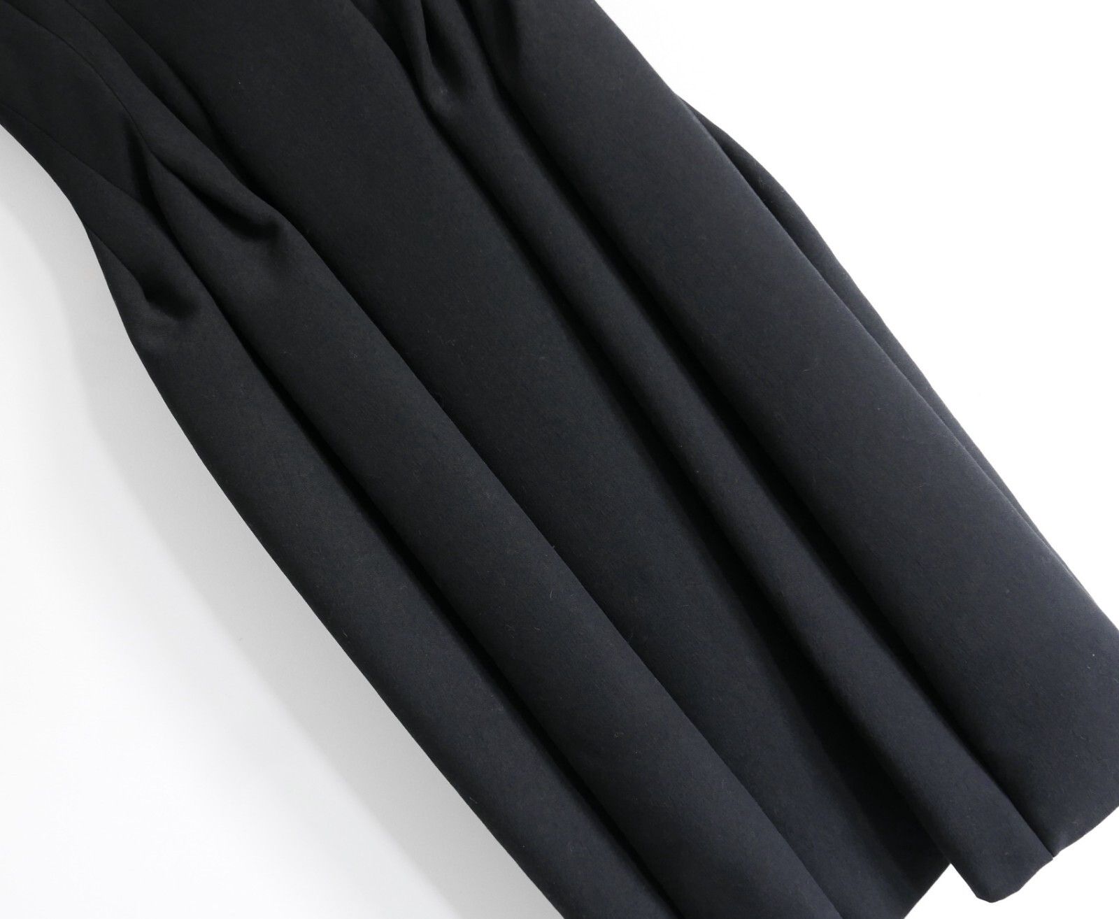 Nina Ricci Nina Ricci Fall 2012 Black Bead Embellished Hourglass Coat Size XS / US 0-2 / IT 36-38 - 8 Thumbnail