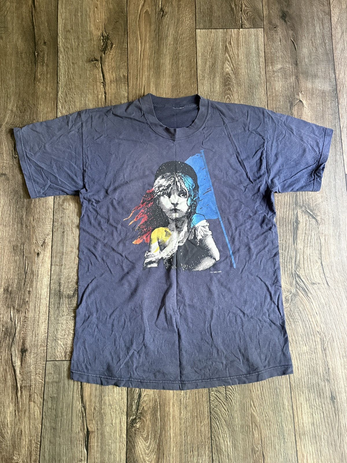 Other Vintage 1986 Promo Les Miserables London Graphic Movie Tee Size US L / EU 52-54 / 3 - 1 Thumbnail