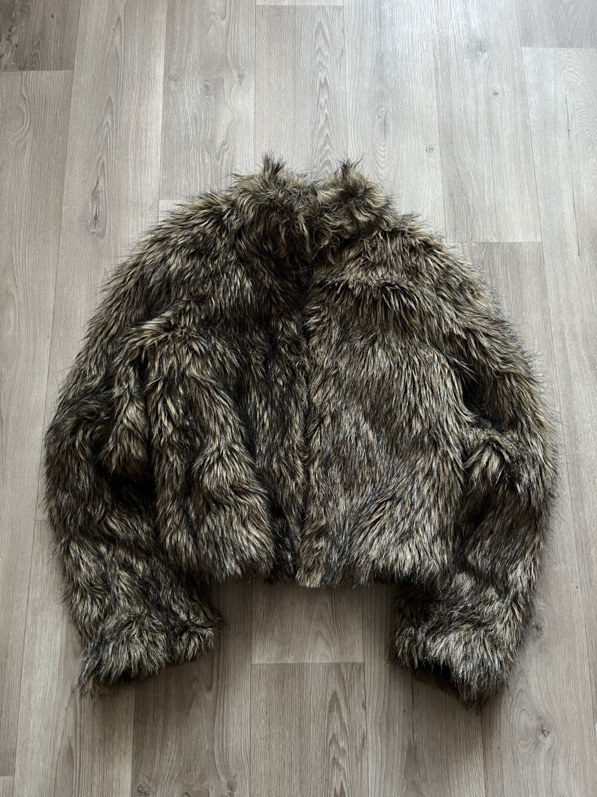 If Six Was Nine Hysteric Glamour Style Y2K Faux Fur If Six Was Nine Jacket Size M / US 6-8 / IT 42-44 - 1 Thumbnail