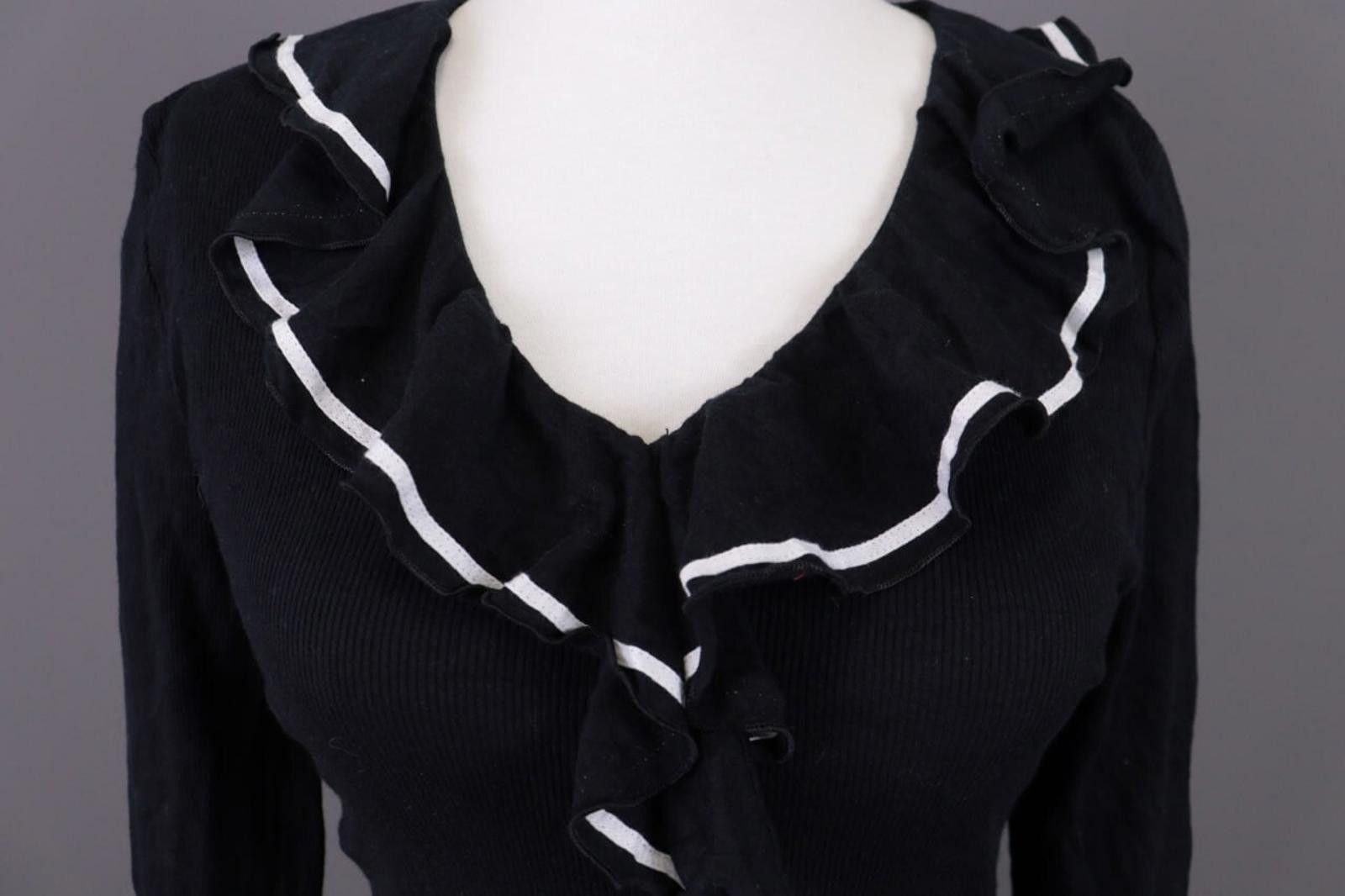 Lauren Ralph Lauren Lauren Ralph Lauren Black Long Sleeve Top Shirt Size XS Size XS / US 0-2 / IT 36-38 - 4 Thumbnail
