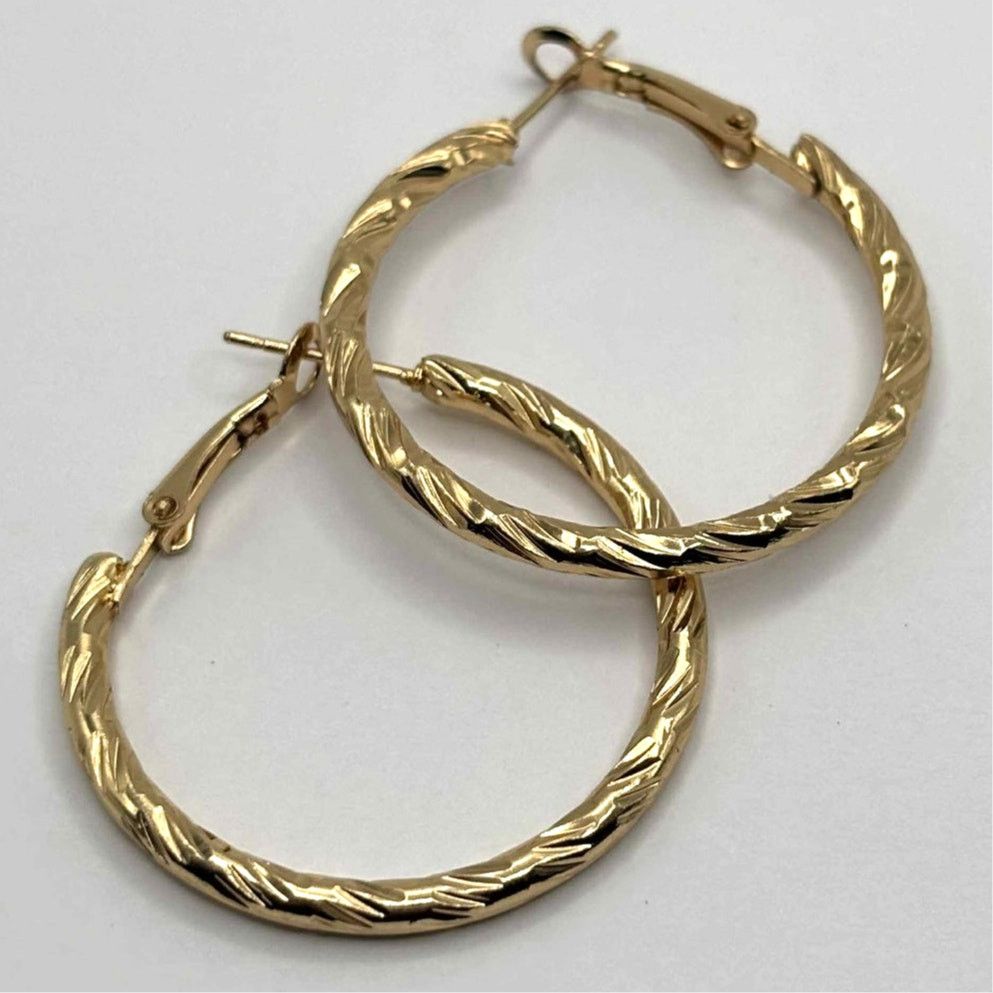 Other Retro Gold Hoops Size ONE SIZE - 3 Thumbnail