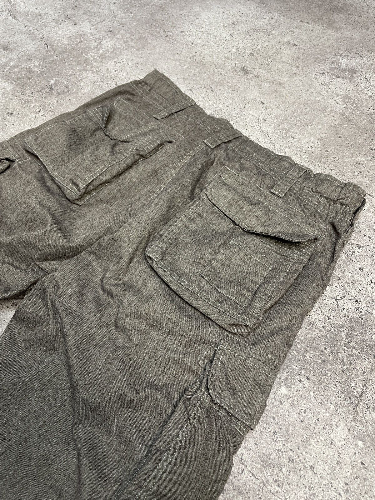 Vintage Vintage Like Diesel 00s Baggy Fit Cargo Pants Jeans Size US 34 / EU 50 - 9 Thumbnail