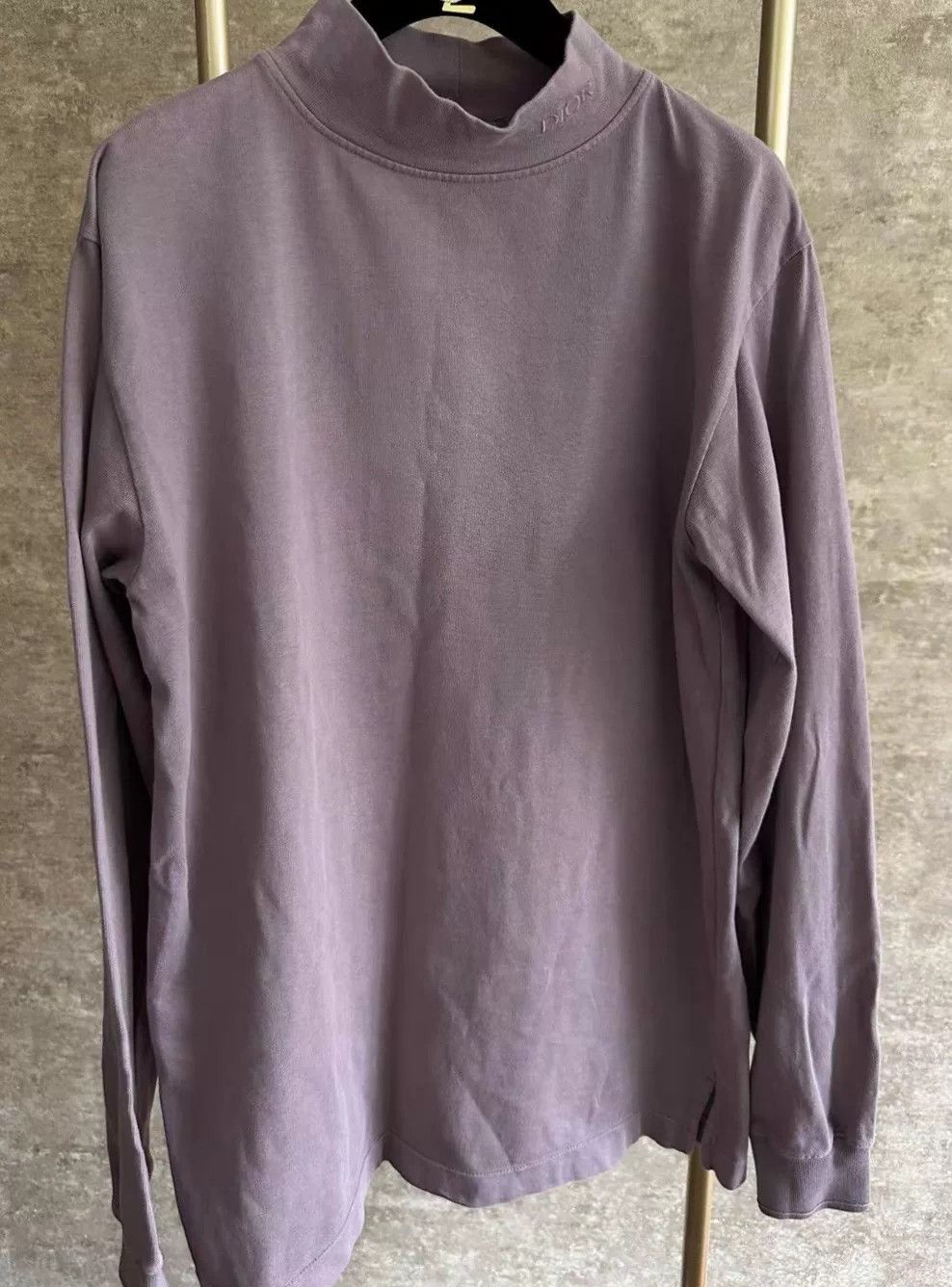 Dior Logo Embroidered Long-Sleeve Sweatshirt