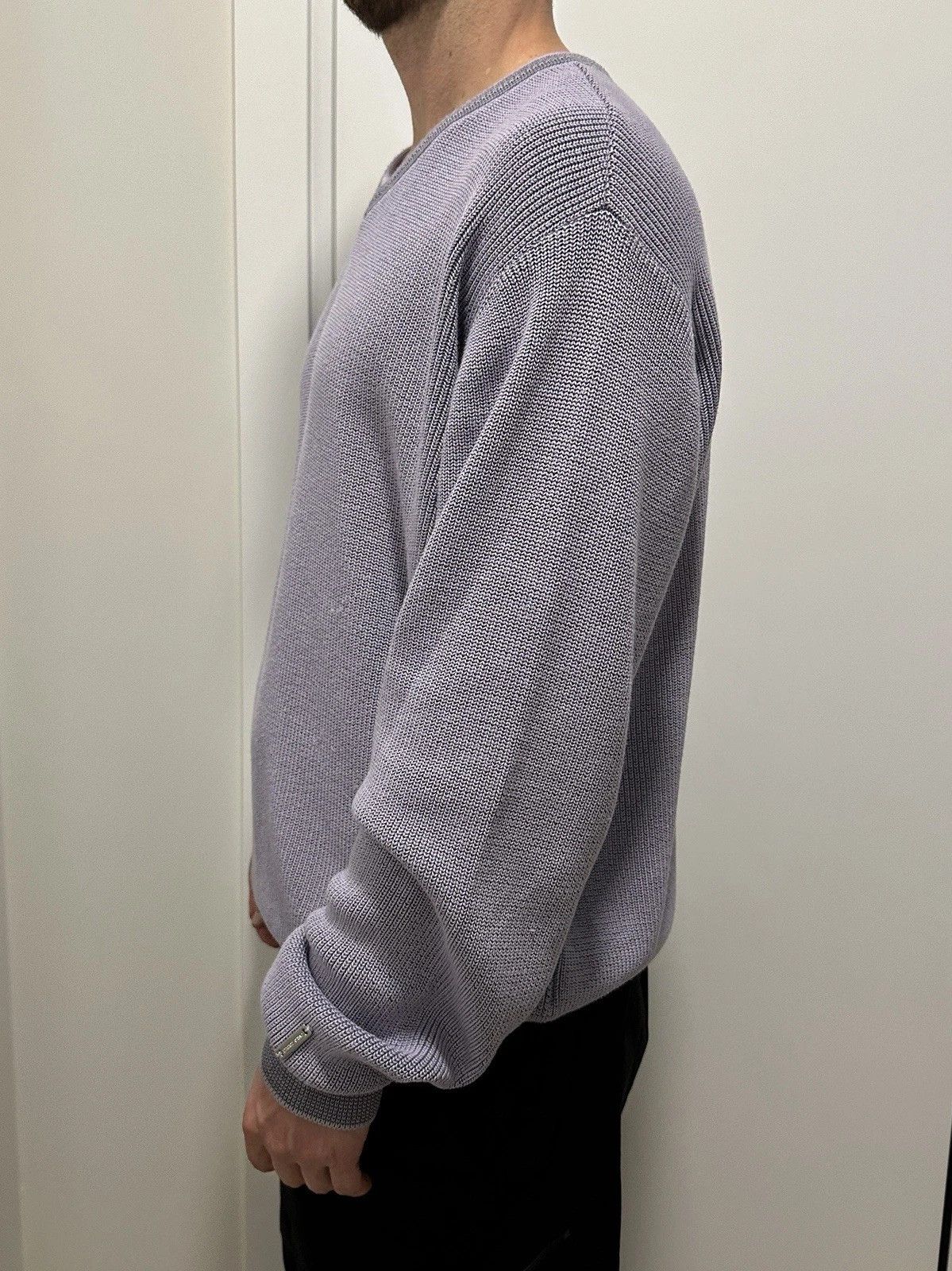 Carlo Colucci Carlo Colucci Mens Sweater Modern Cut Knit Size US L / EU 52-54 / 3 - 4 Thumbnail