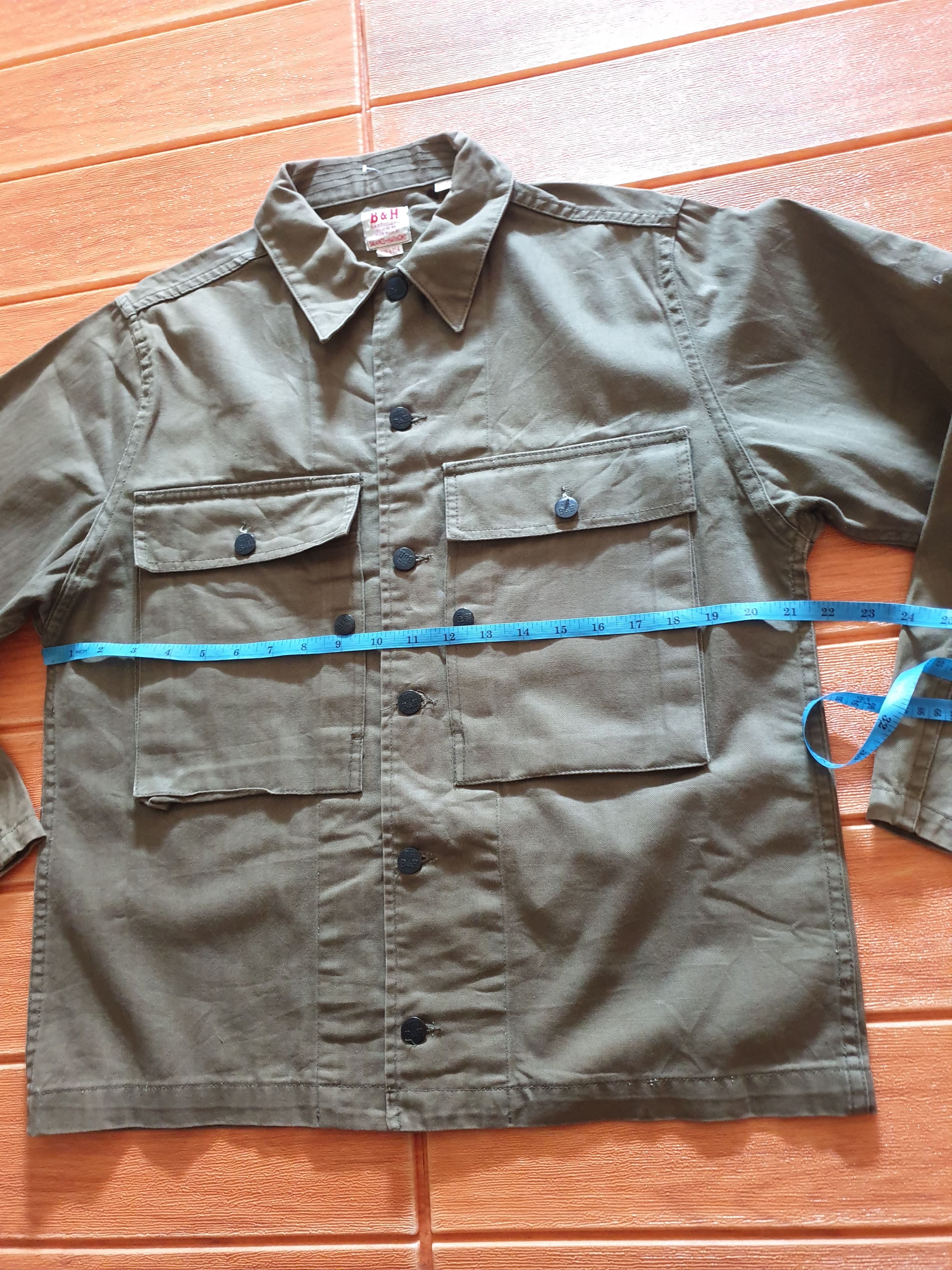 Japanese Brand Balance+harmony union made military shirt Size US M / EU 48-50 / 2 - 5 Thumbnail