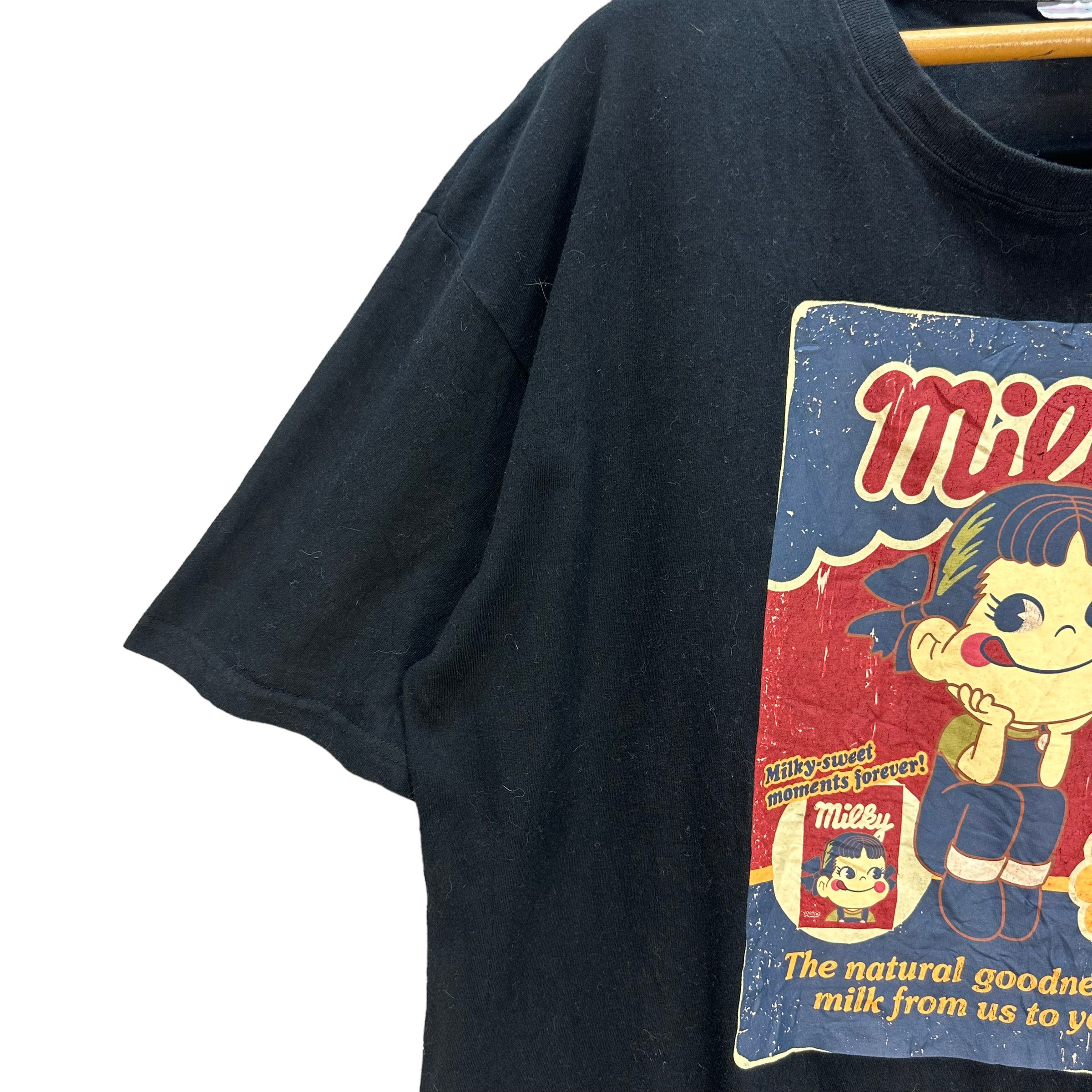 Japanese Brand MILKY PEKO & POKO GRAPHIC TEES #7975-194 Size US XXL / EU 58 / 5 - 6 Thumbnail