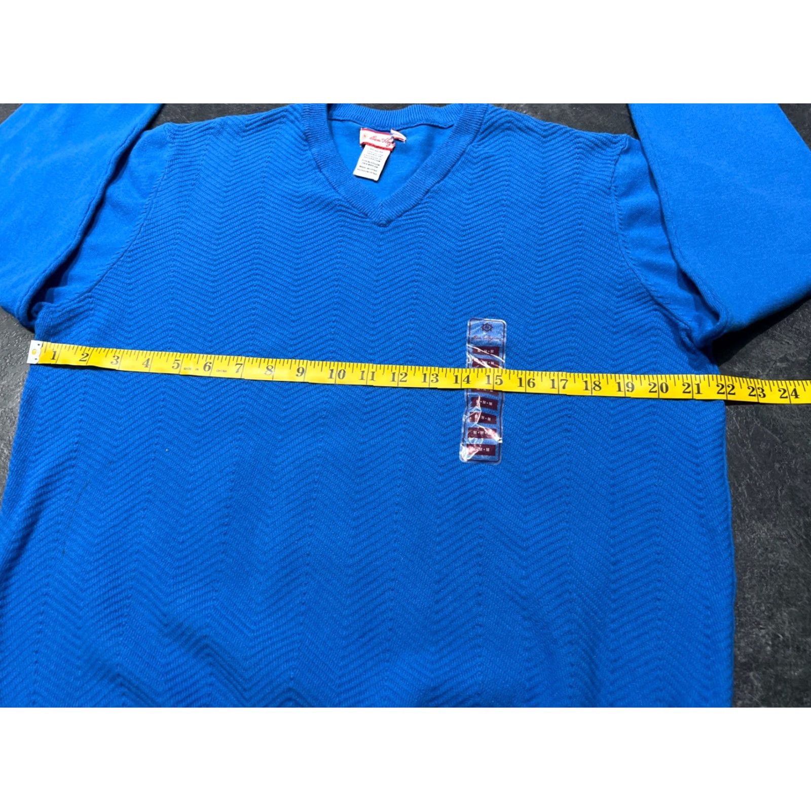 Hogan VINTAGE Ben Hogan Sweater Mens Size M Blue V Neck Size US M / EU 48-50 / 2 - 6 Thumbnail