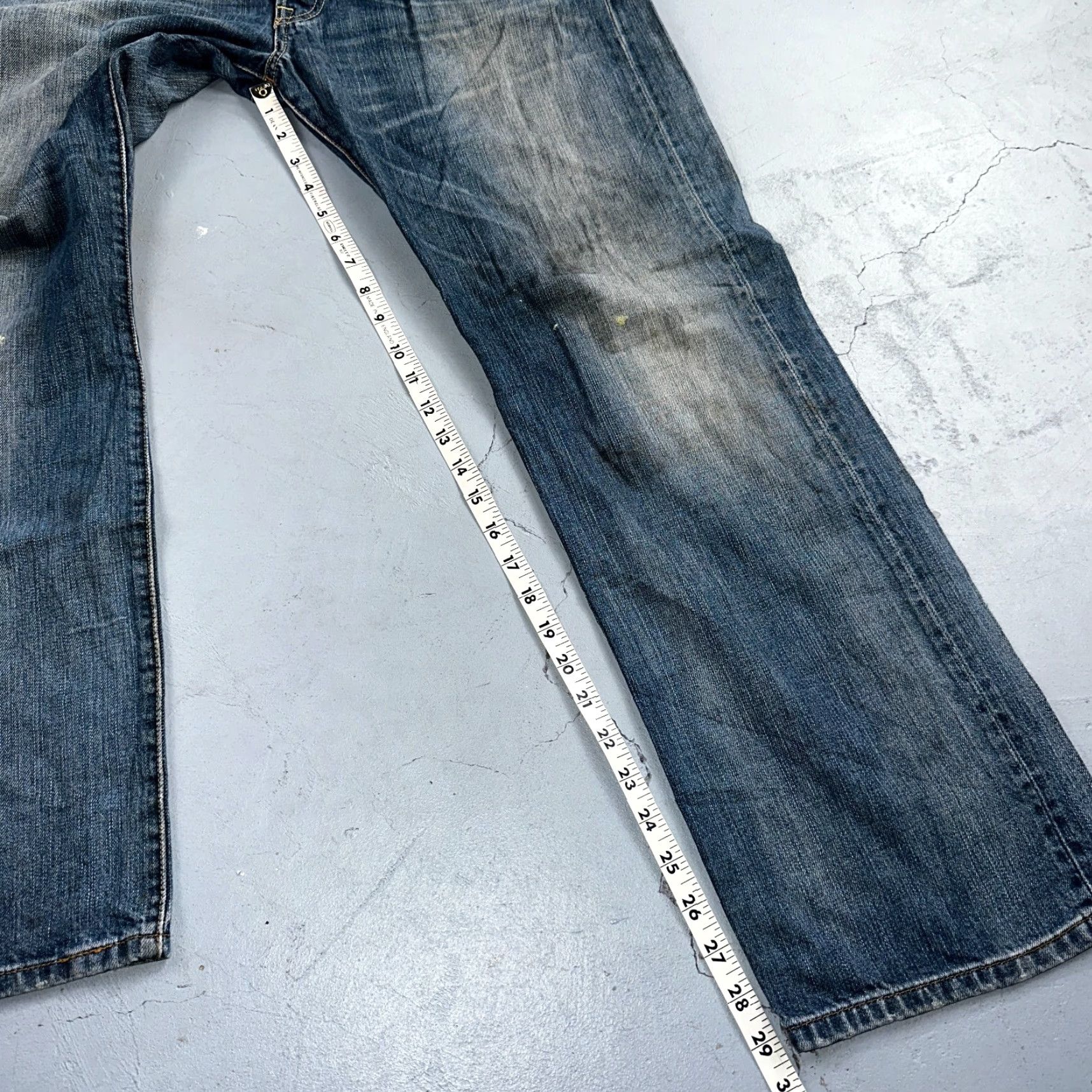 Levi's VINTAGE Levi's 501 Jeans Straight Men 36 Regular Blue 30Y2K 90s Denim Mid Rise Act 35x29 Size US 36 / EU 52 - 5 Thumbnail