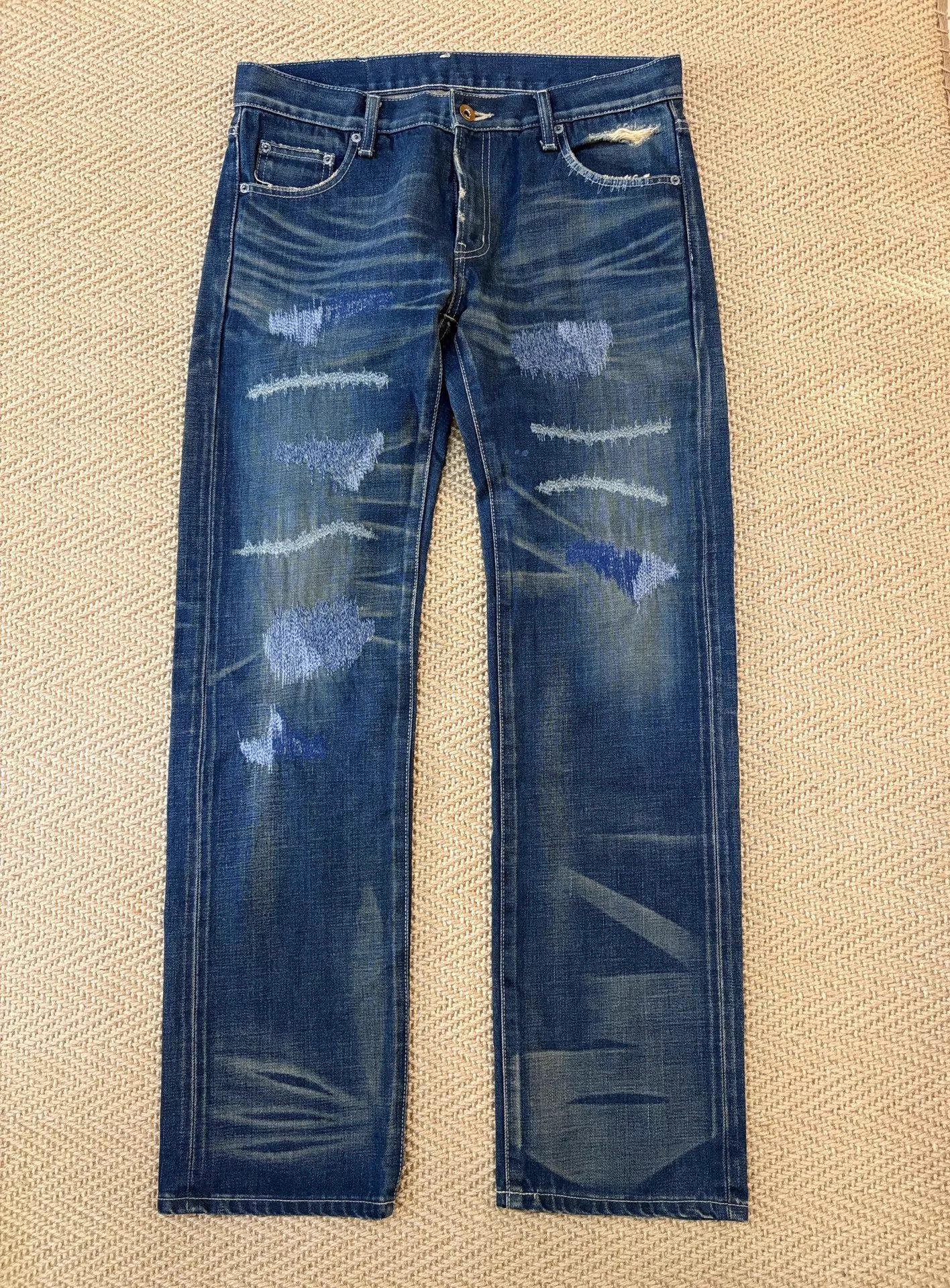 Neighborhood NBHD 2007 SCAB Washed Scab Jeans Narrow M Near New Size US 32 / EU 48 - 1 Thumbnail