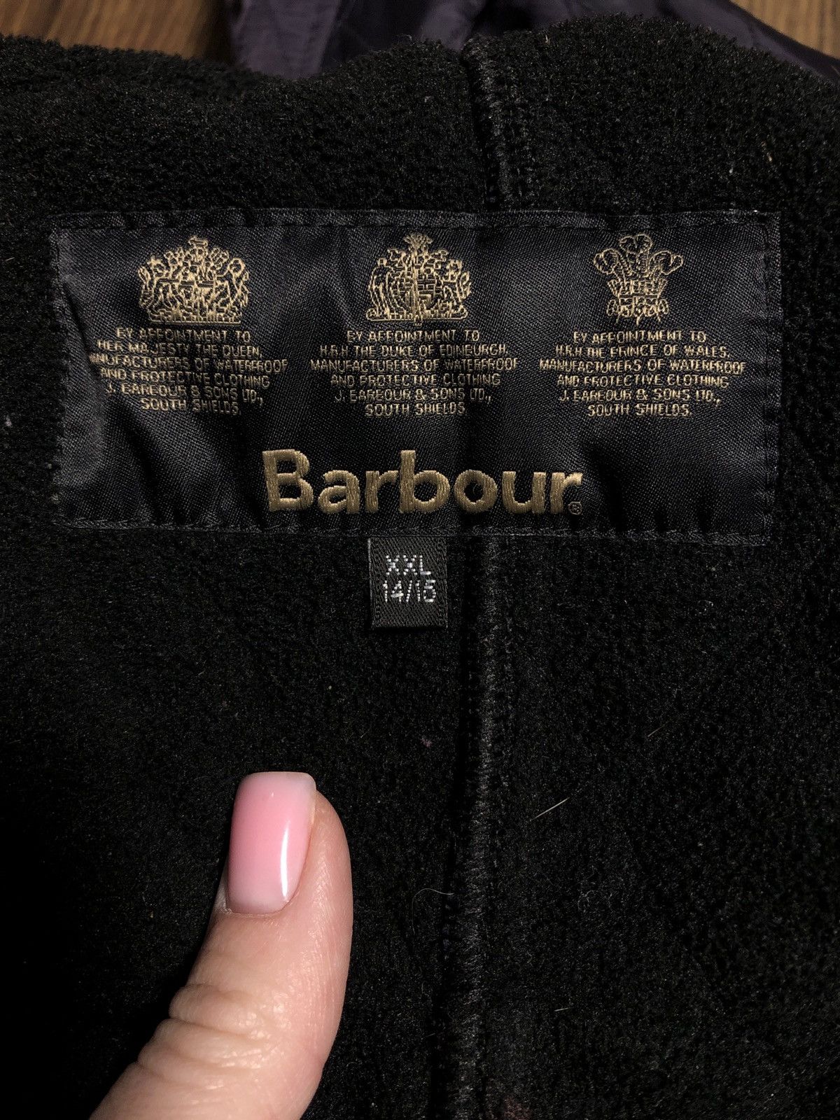 Barbour × Vintage Barbour International Womens Polarquilt Quilted Jacket Size S / US 4 / IT 40 - 9 Thumbnail