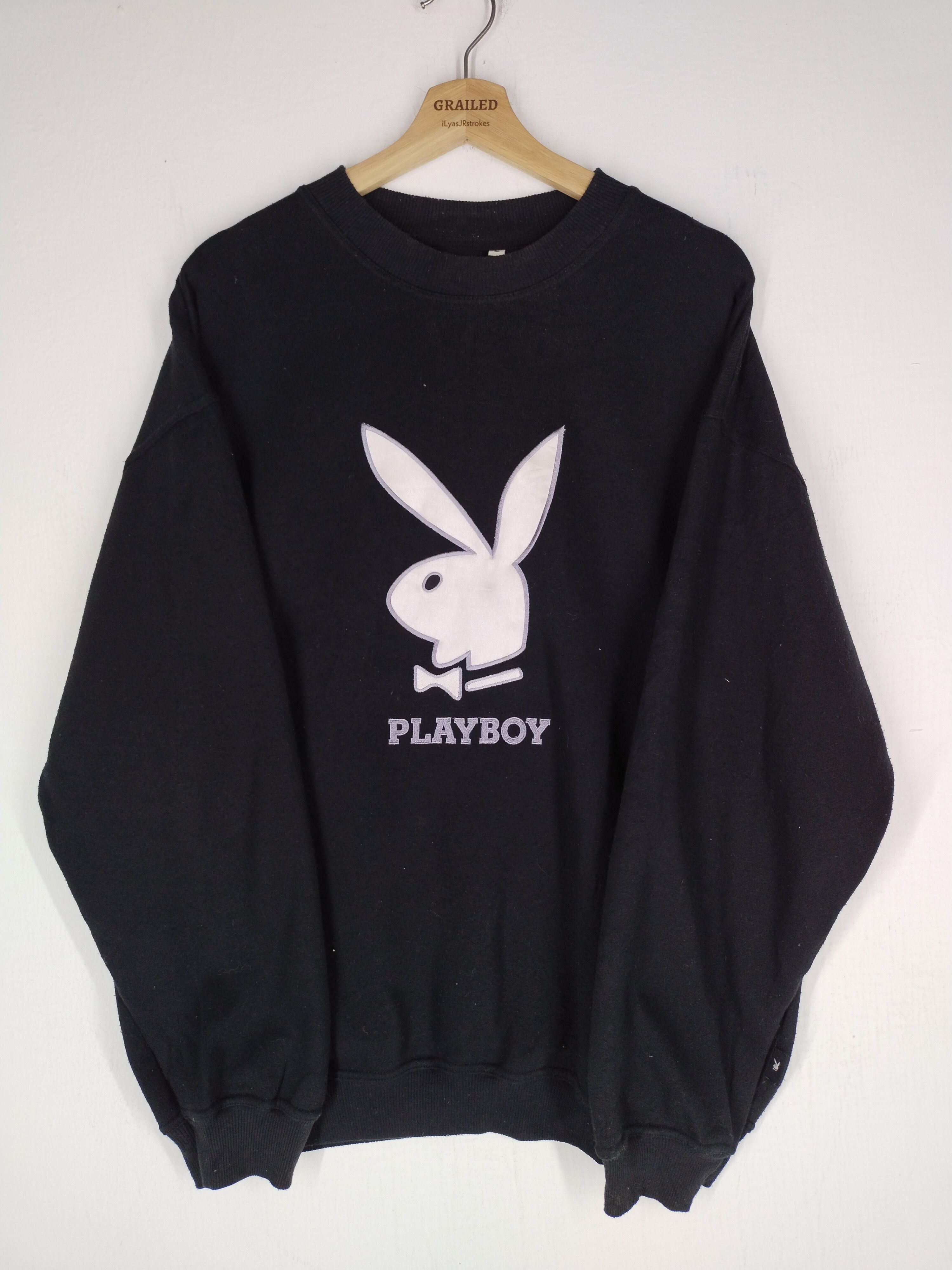 Playboy Playboy Embroidery Big Logo Sweatshirt Size US L / EU 52-54 / 3 - 2 Thumbnail