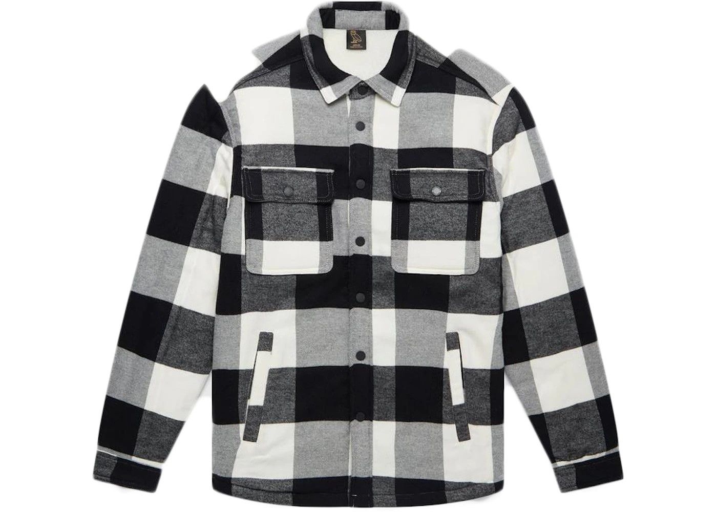 Drake *RARE* OVO Sherpa Lined Flannel Jacket Snow Size US XL / EU 56 / 4 - 2 Thumbnail