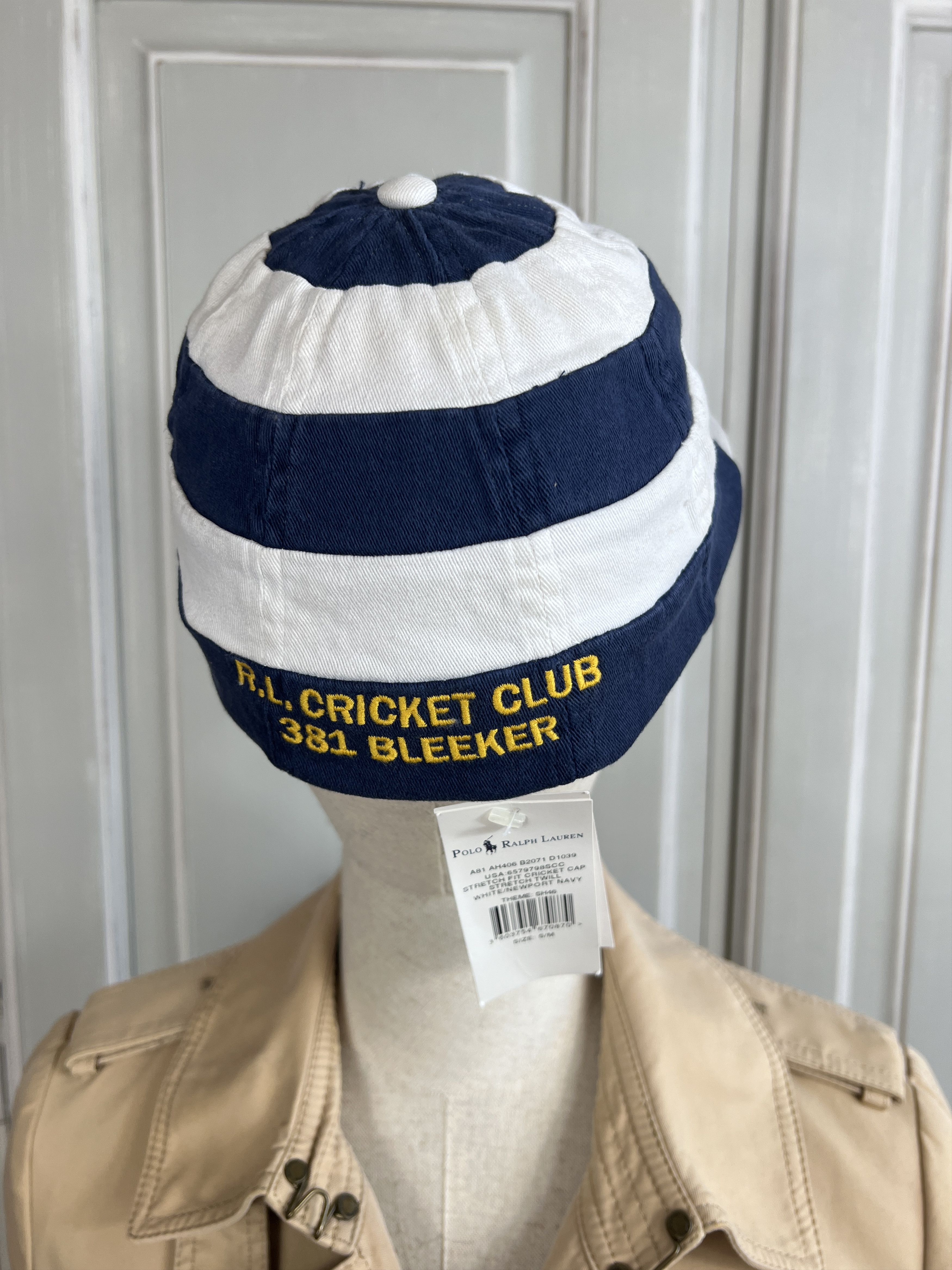 Polo Ralph Lauren POLO RALPH LAUREN CAP CRICKET CLUB 181 BLEEKER NEW YORK Size ONE SIZE - 4 Thumbnail