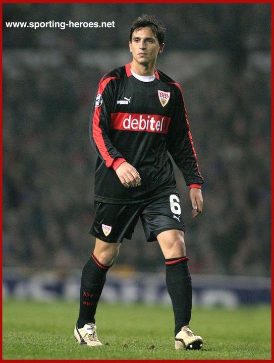 Puma STUTTGART PUMA 2003/2004 FOOTBALL THIRD JERSEY #6 MEIRA Size US XL / EU 56 / 4 - 16 Thumbnail