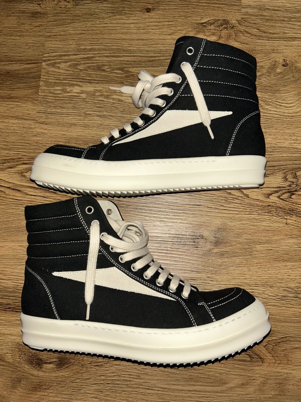 Rick Owens Rick Owens DRKSHDW Vintage High Sneakers Size US 8 / EU 41 - 2 Thumbnail