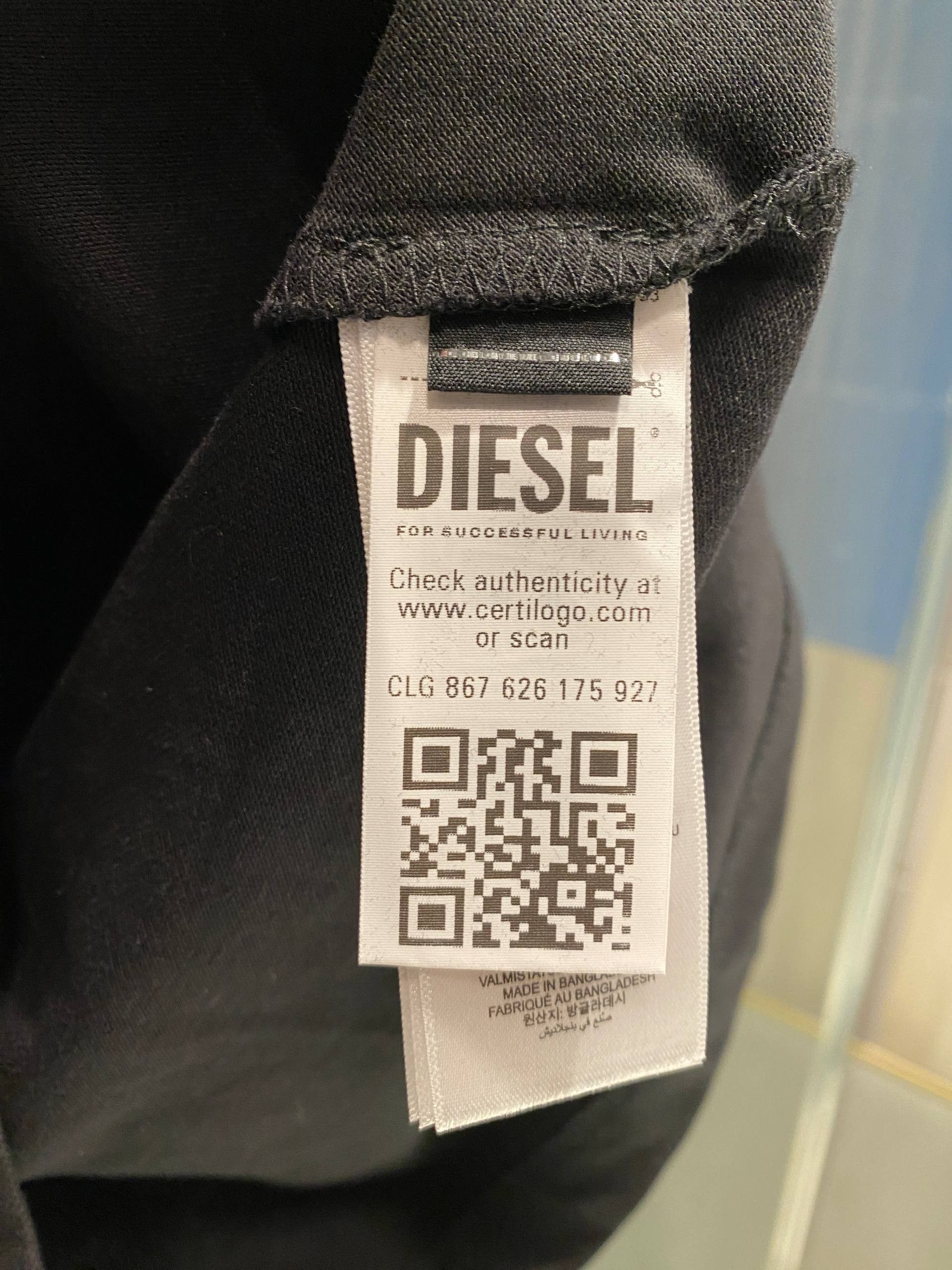 Diesel New Diesel polo shirt size L Size US L / EU 52-54 / 3 - 8 Thumbnail