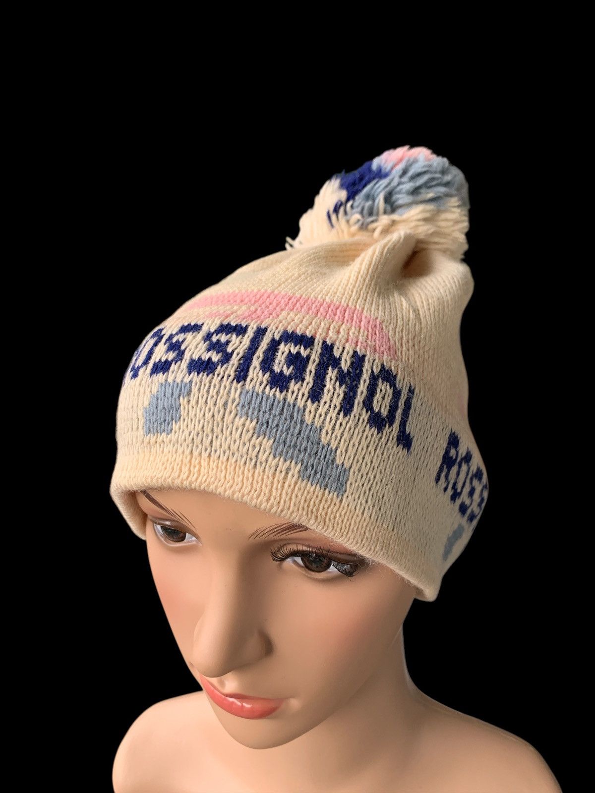 Designer × Japanese Brand Rossignol Crochet Beanie Mitsui Bussan Size ONE SIZE - 1 Thumbnail