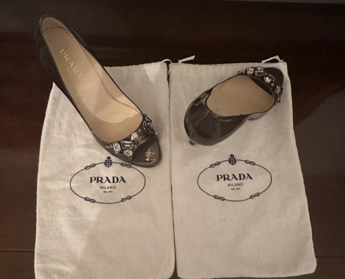 Designer × Prada Prada High Heels Size US 9 / IT 39 - 2 Thumbnail