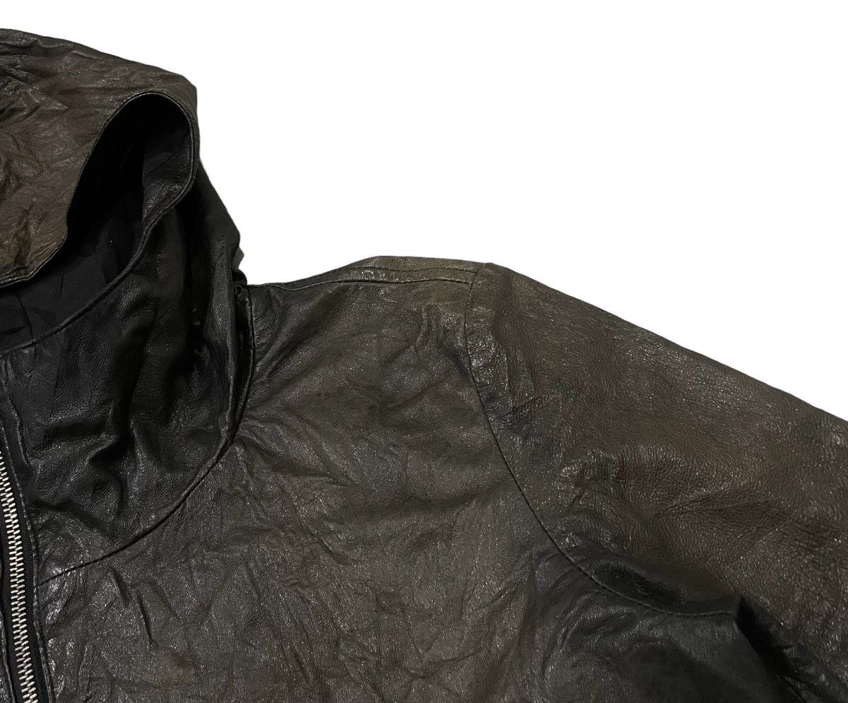 If Six Was Nine Vintage LHP Asymmetric Seditionaries Hoodie Leather Jacket Size US M / EU 48-50 / 2 - 3 Thumbnail
