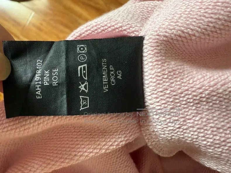 Vetements Vetements Pink Unicorn Sweatshirt Size US XS / EU 42 / 0 - 6 Thumbnail