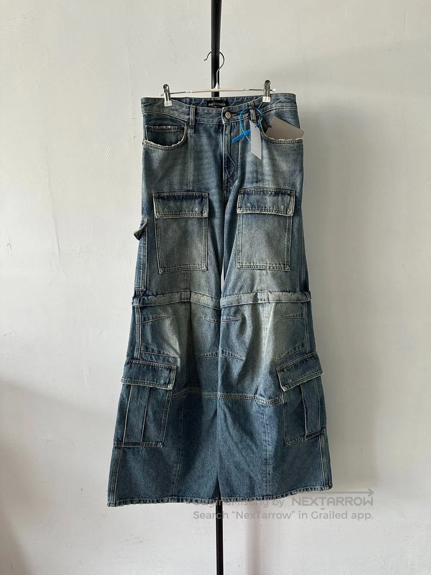 Balenciaga Balenciaga SS18 Convertible Zip Denim Jeans | Grailed