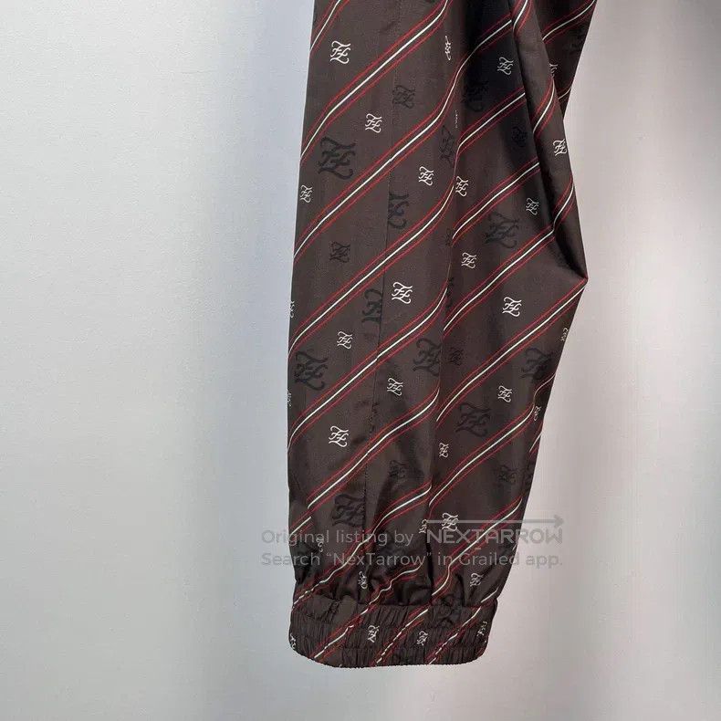 Fendi Fendi Printed Striped Casual Pants Brown Size US 36 / EU 52 - 3 Thumbnail
