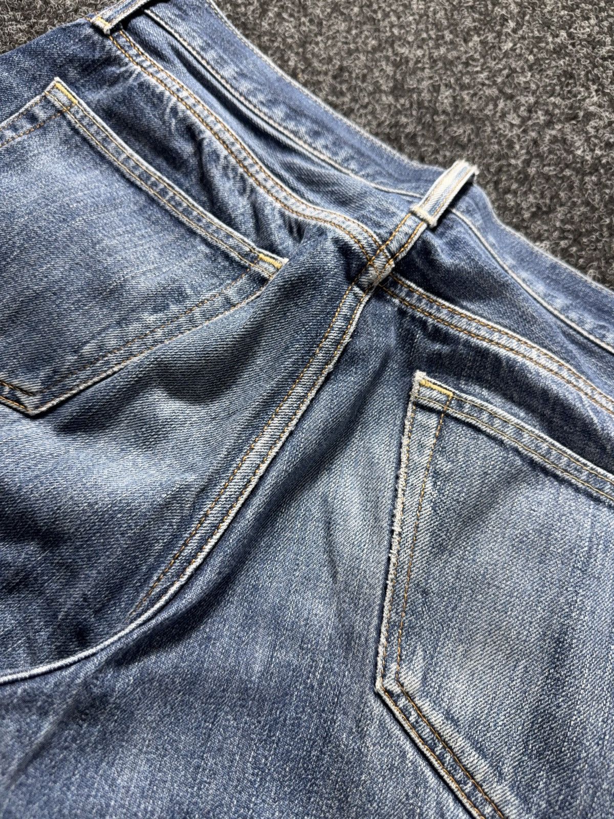 Uniqlo Vintage 00s Uniqlo Selvedge Straight Denim Jeans Japanese Size US 34 / EU 50 - 18 Thumbnail