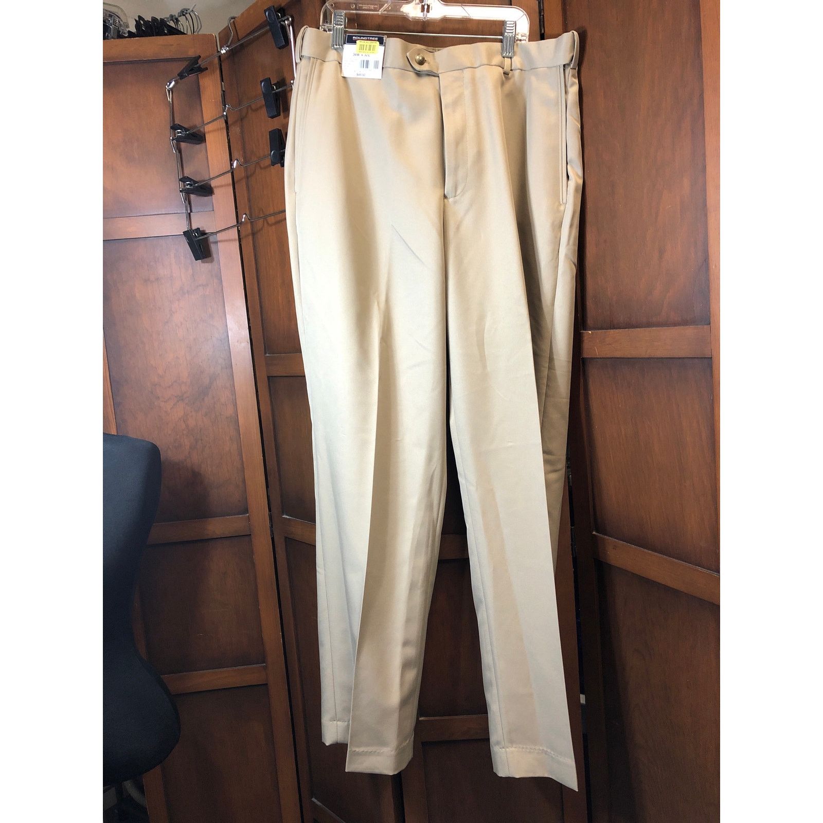 Roundtree & Yorke Mens round tree dress pants Size US 34 / EU 50 - 1 Thumbnail