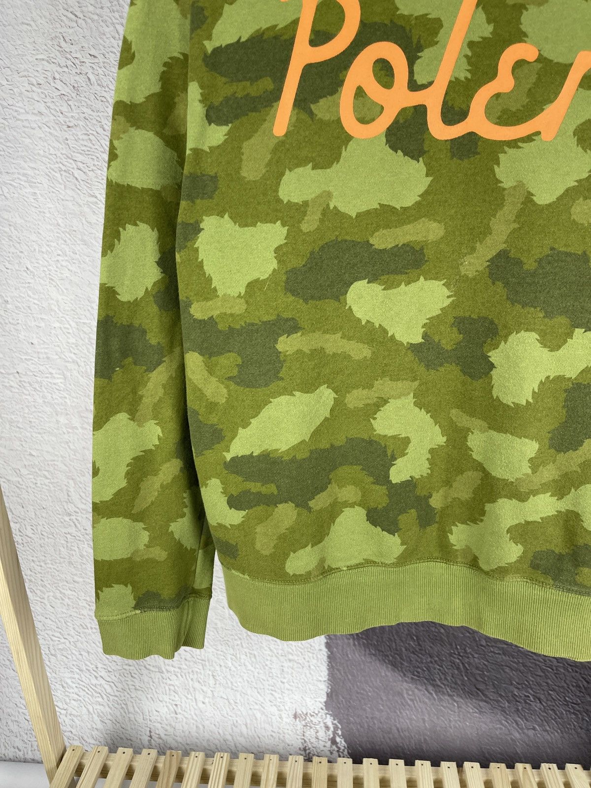 Poler Poler Stuff big logo camouflage sweatshirt Size US XL / EU 56 / 4 - 4 Thumbnail