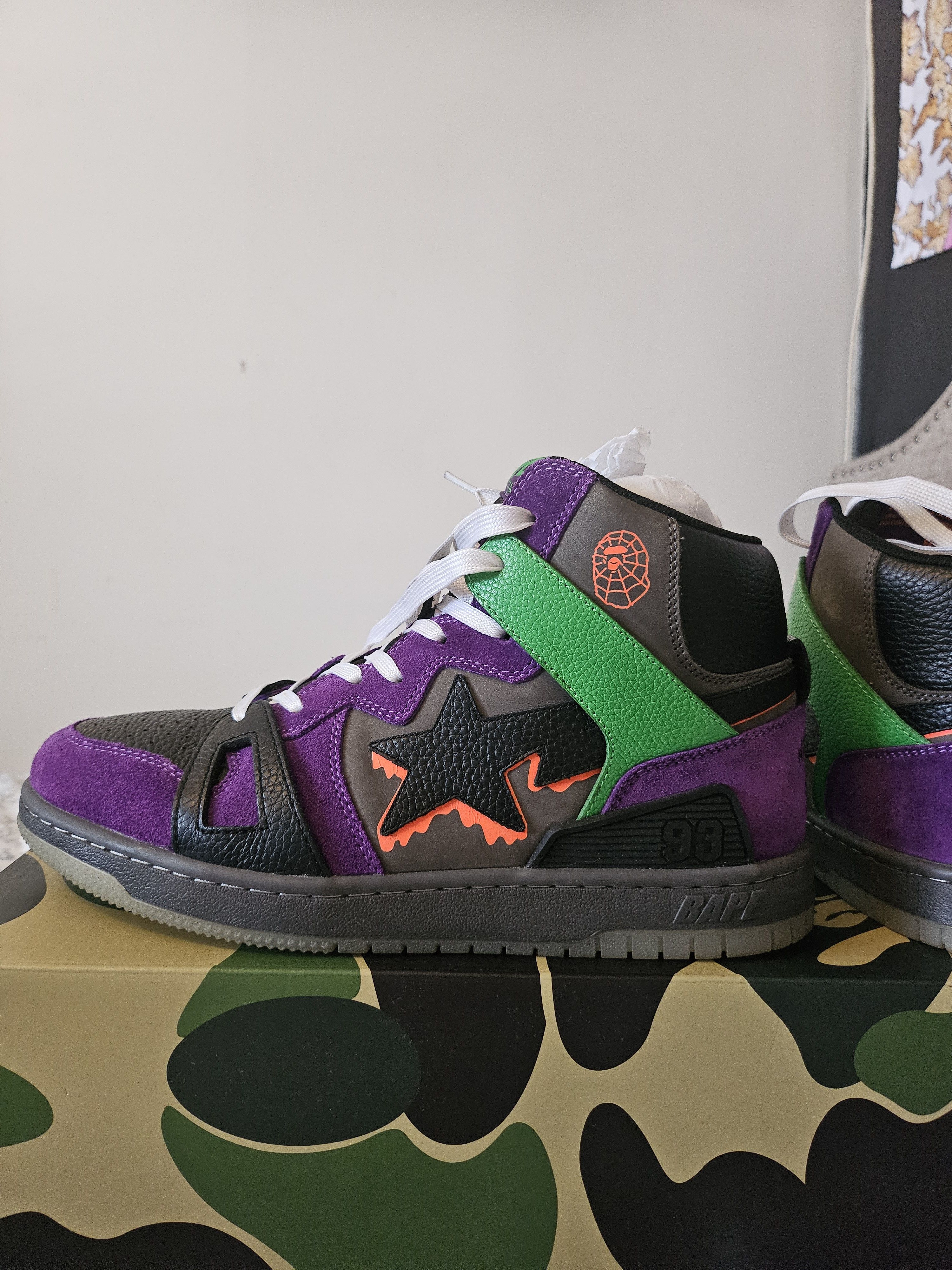 Bape Halloween Courtsta Size US 9.5 / EU 42-43 - 1 Thumbnail