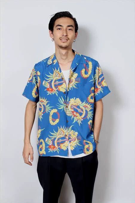 WACKO MARIA JAMAICA HAWAIIAN SHIRT サイズM Wacko Maria Wacko maria JAMAICA FLOWER Hawaiian Shirt | Grailed