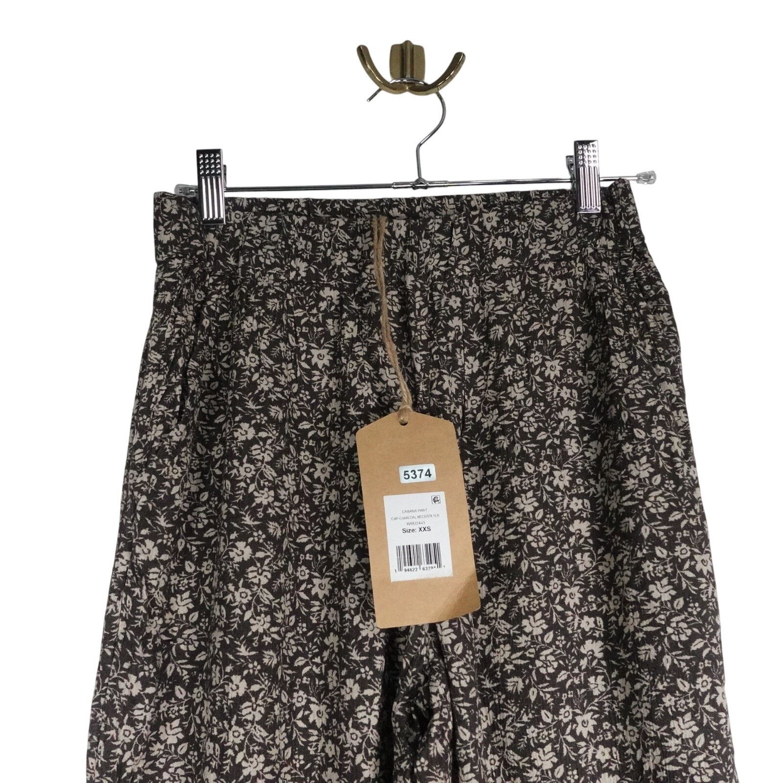 Faherty Faherty Cabana Lightweight Pants XXS Charcoal Woodstock Size 26" / US 2 / IT 38 - 2 Thumbnail