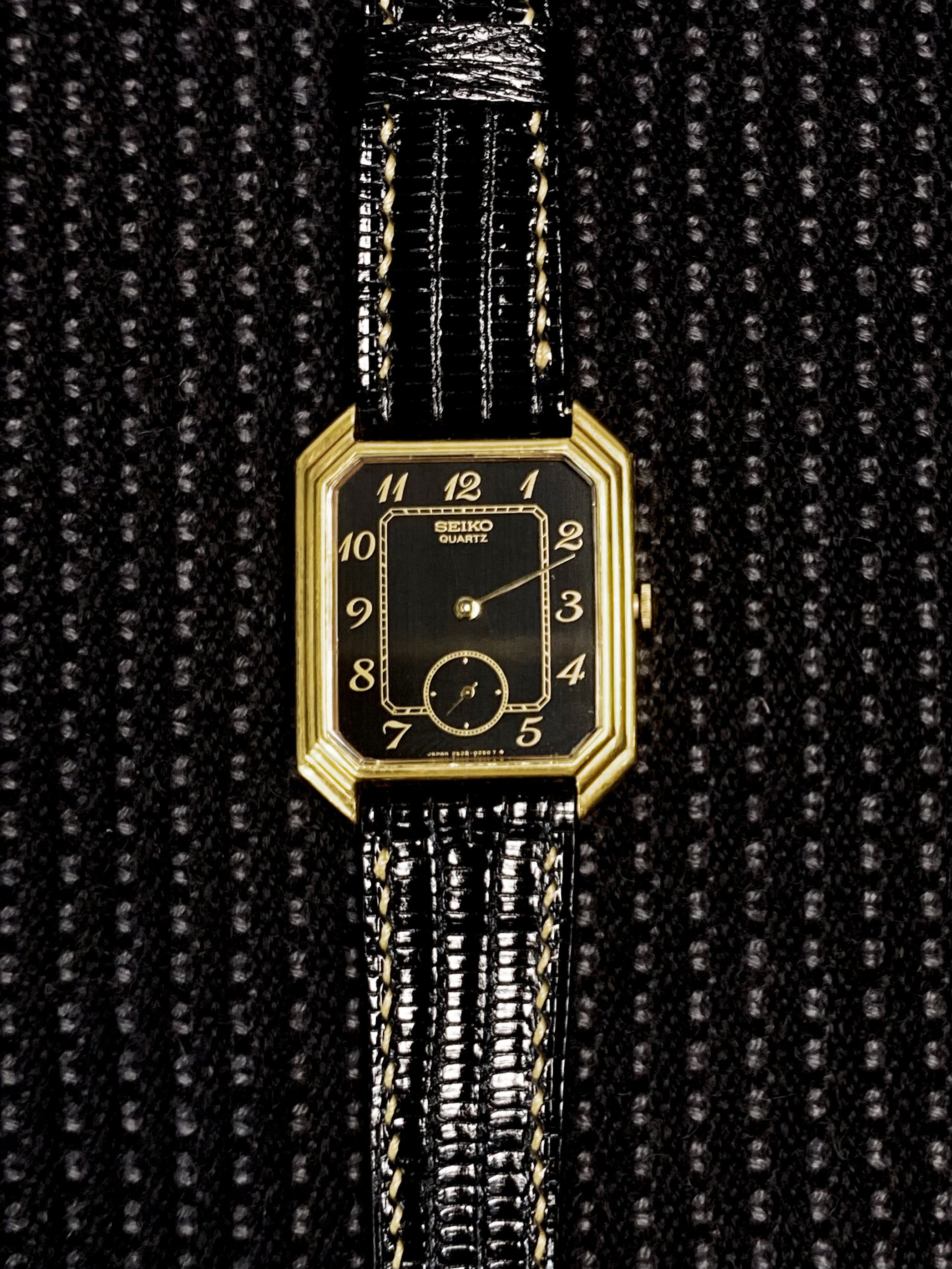 Seiko × Vintage 💥 Vtg 80's Seiko Sub Second Octagon Size ONE SIZE - 1 Thumbnail