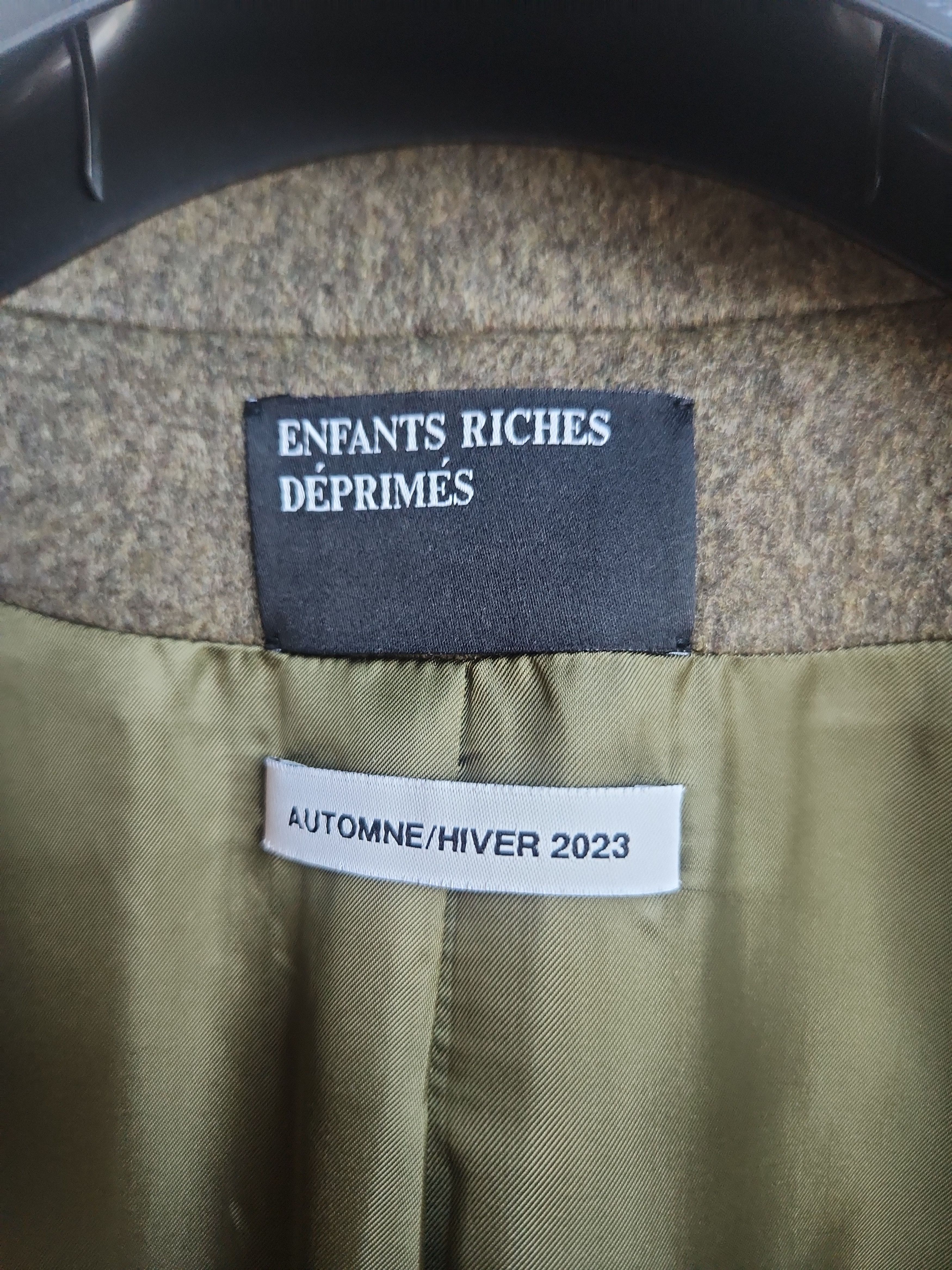 Enfants Riches Deprimes 1/1 ERD FW23 OVERCOAT Size US M / EU 48-50 / 2 - 5 Thumbnail