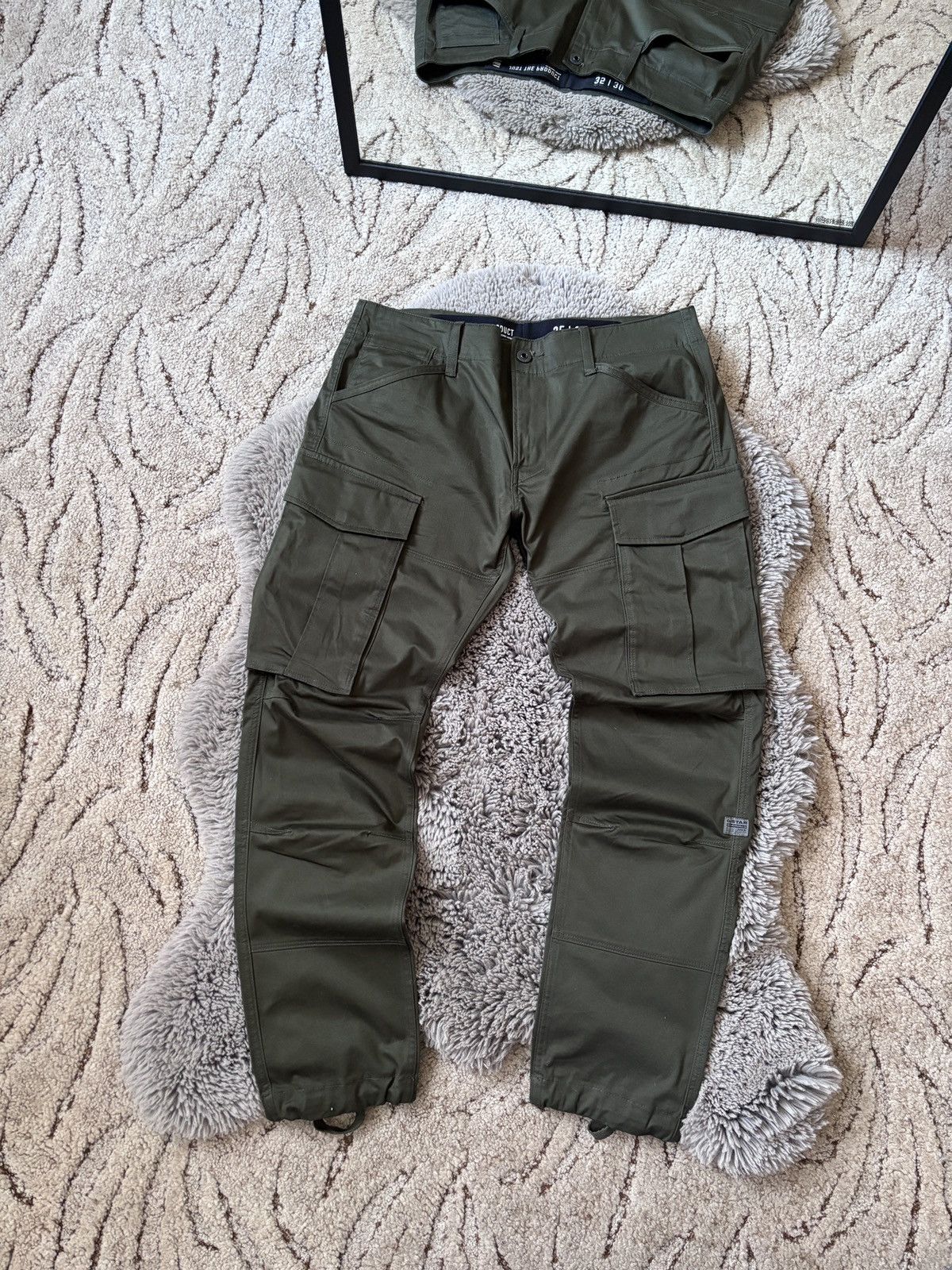 G-Star G-Star pants Rovic Slim khaki Cargo Size US 35 - 1 Thumbnail