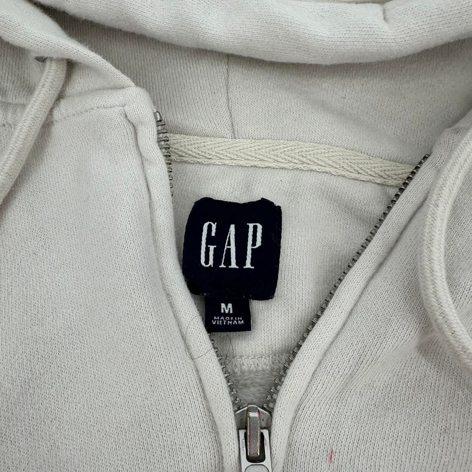 Gap Baggy gap white blank hoodie Size M / US 6-8 / IT 42-44 - 3 Thumbnail