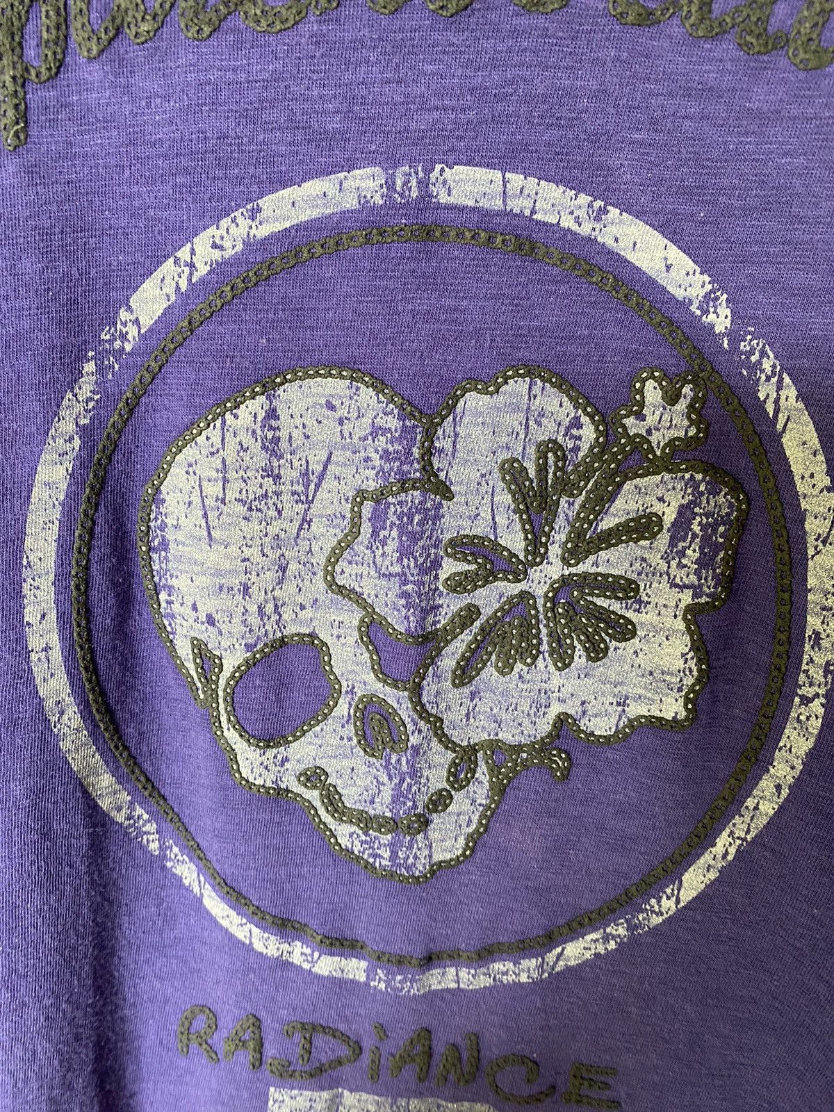 FranCisT MOR.K.S Francist Mor.K.S Japan Skull and Floral tee Size US M / EU 48-50 / 2 - 4 Thumbnail