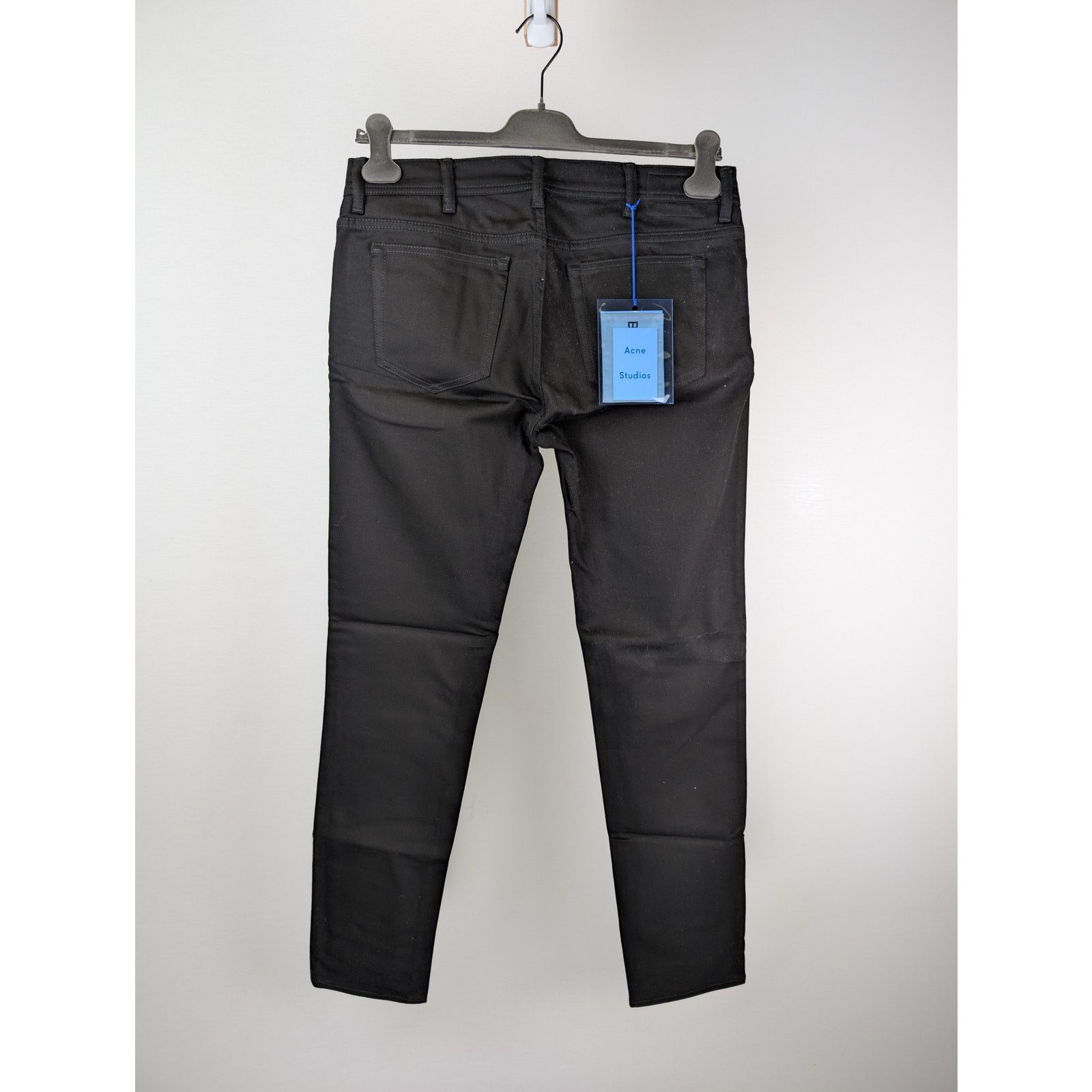 Acne Studios o1rshd1 Denim Jeans Pant in Black 30 x 34 Size US 30 / EU 46 - 11 Thumbnail