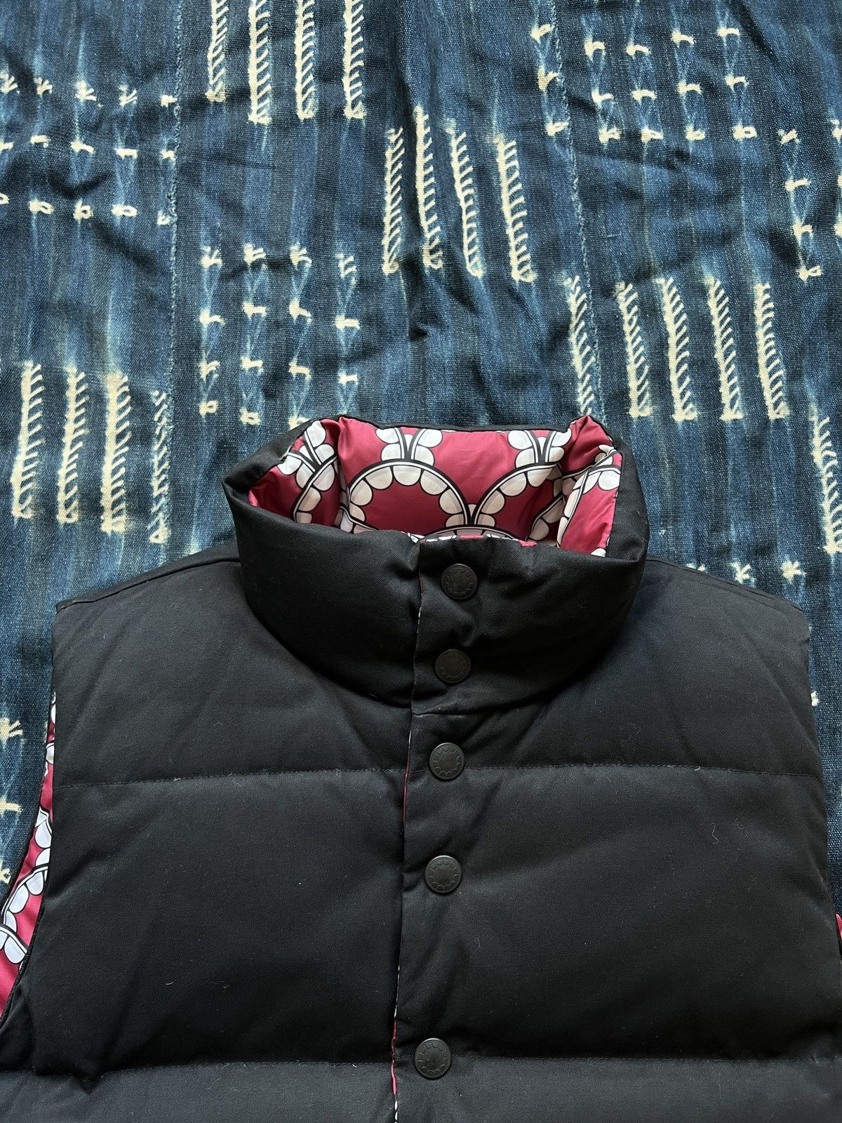 Kaws Kaws Bape Archive Circle Teeth Reversible Down Puffer Jacket Size US S / EU 44-46 / 1 - 3 Thumbnail