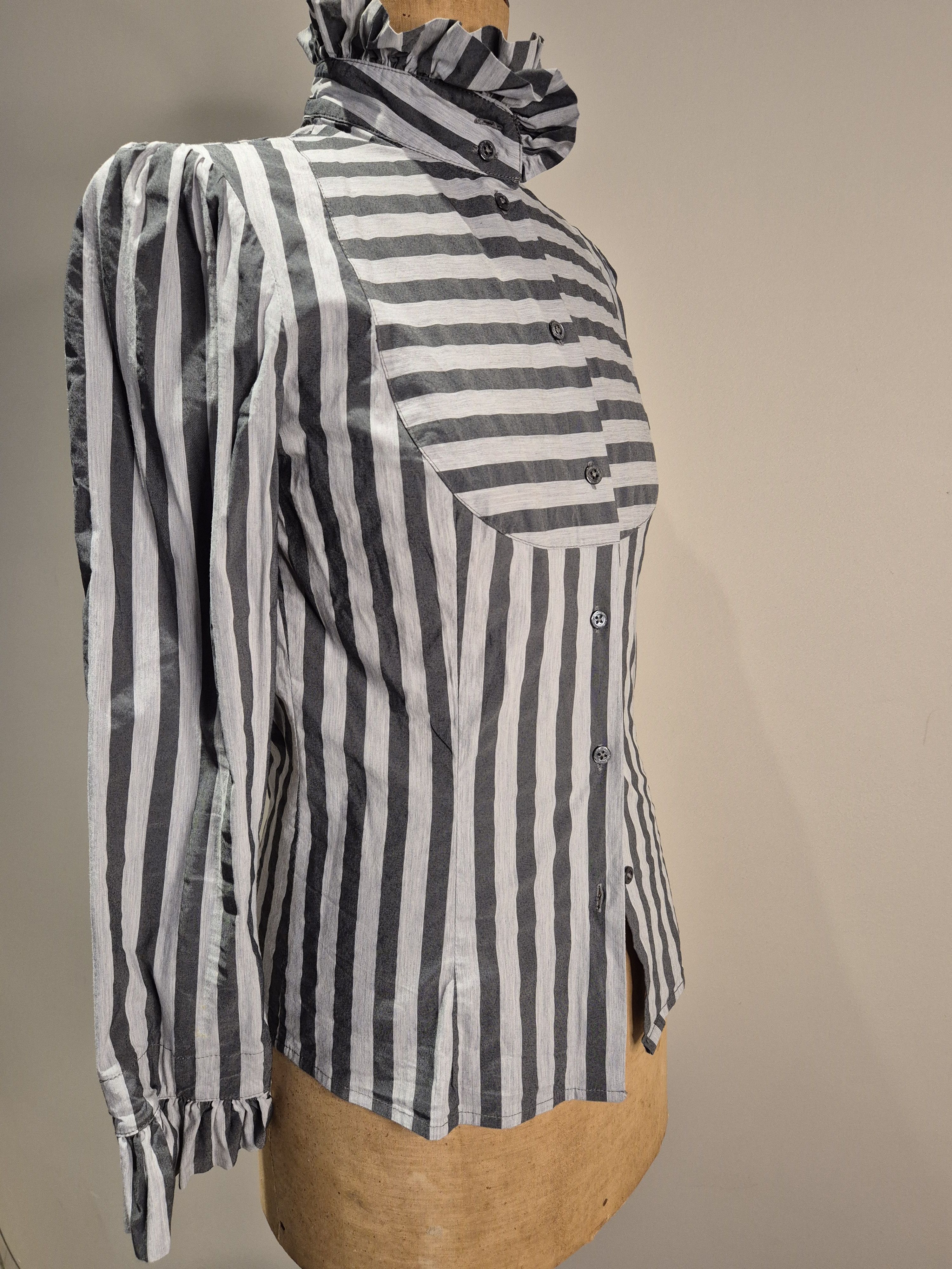 Vivienne Westwood Vivienne Westwood Anglomania striped blouse Size S / US 4 / IT 40 - 4 Thumbnail