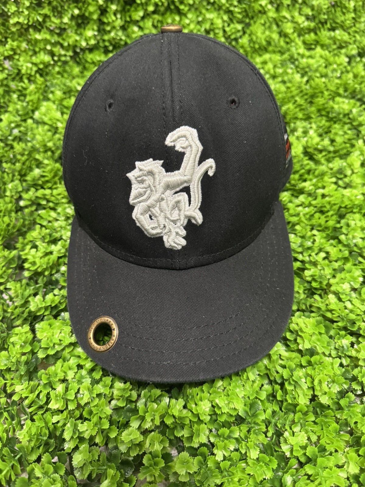 Japanese Brand Rare Vintage Cap Red Monkey Los Angeles. Avant-Garde style. Size ONE SIZE - 3 Thumbnail