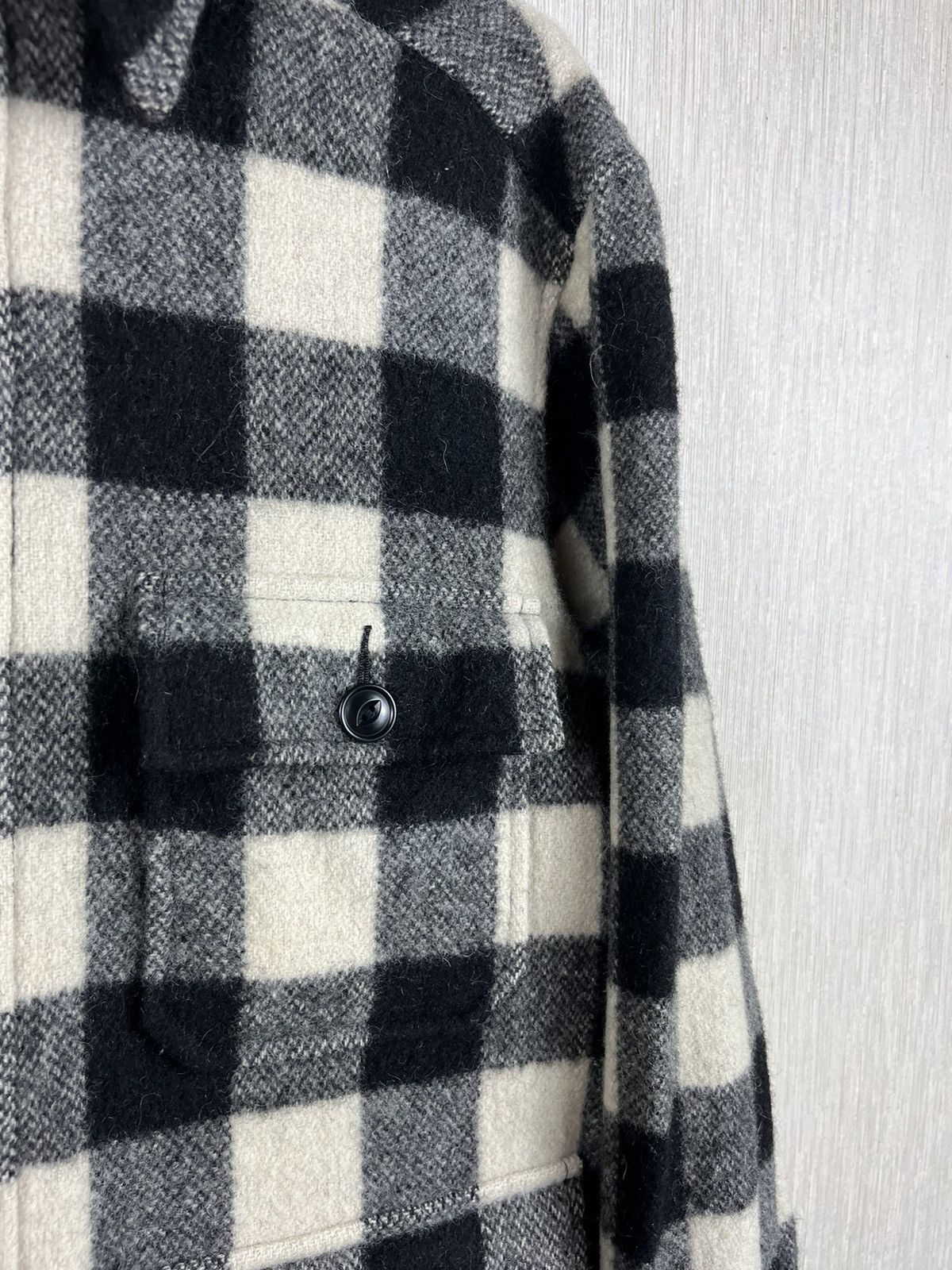 Flannel × Ralph Lauren × Vintage Vintage Ralph Lauren cropped wool plaid flannel jacket shirt Size US M / EU 48-50 / 2 - 8 Thumbnail