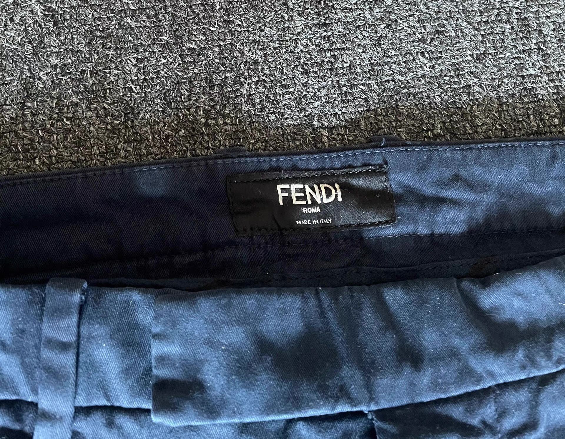 Fendi Fendi blue casual pants Size US 36 / EU 52 - 3 Thumbnail