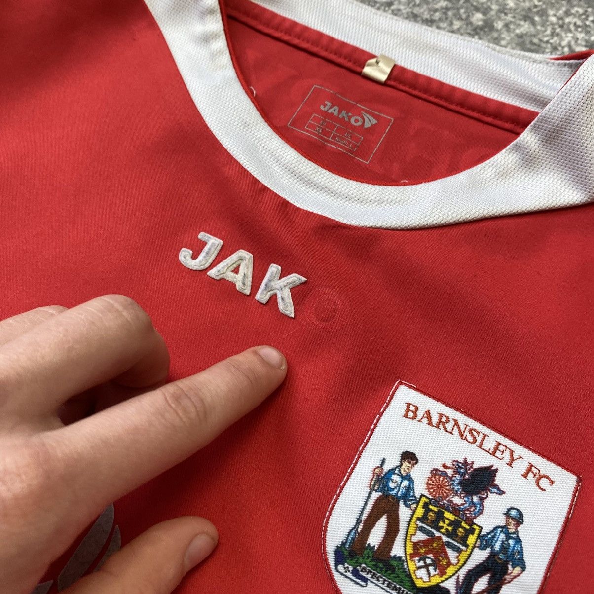 Vintage Vintage Jako Barnsley 1990’s Coca Cola soccer jersey Size US XS / EU 42 / 0 - 9 Thumbnail